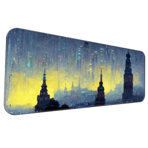 Night City Deskmat