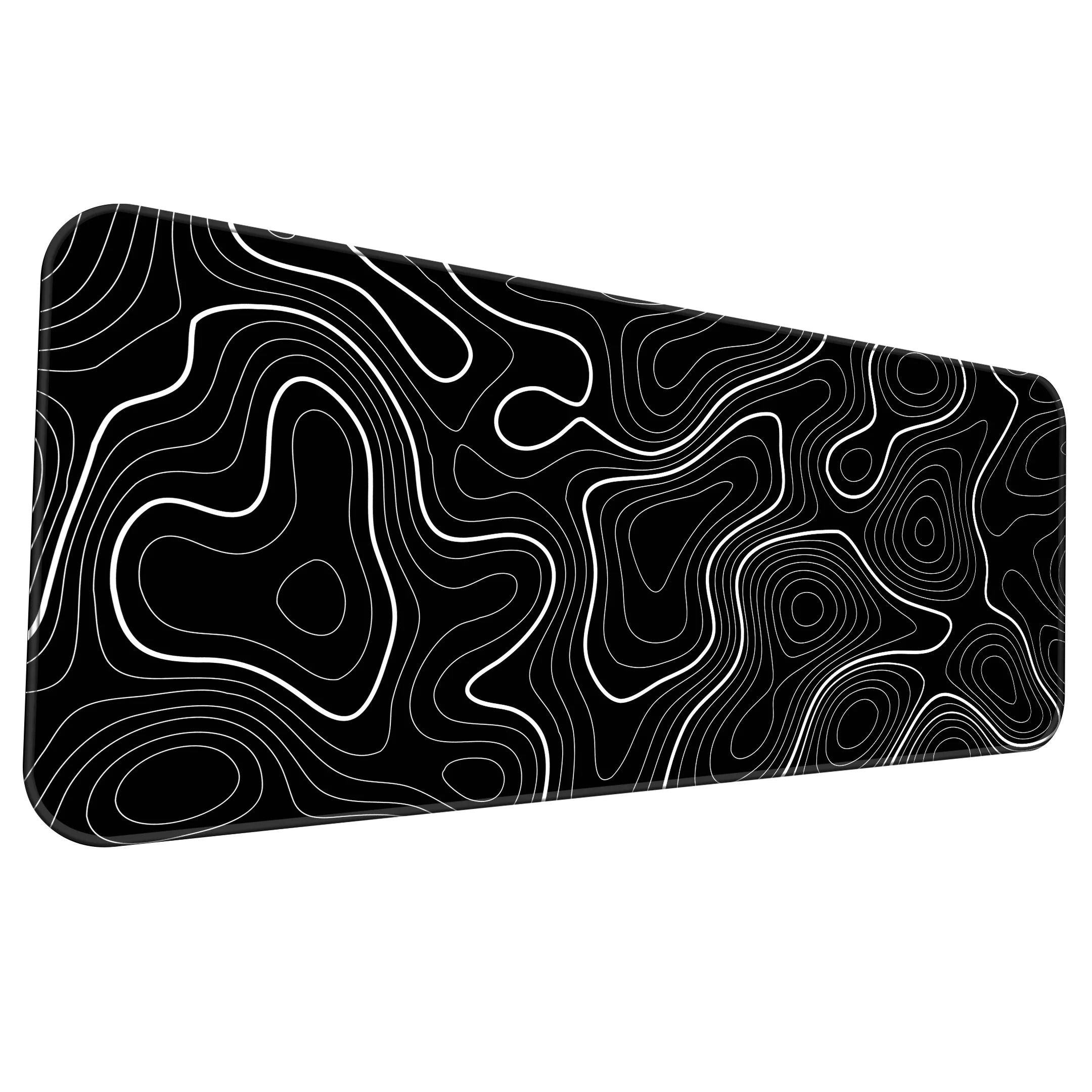 Minimalist Abstract Lines Mat – Modern Aesthetic Gaming Deskmat