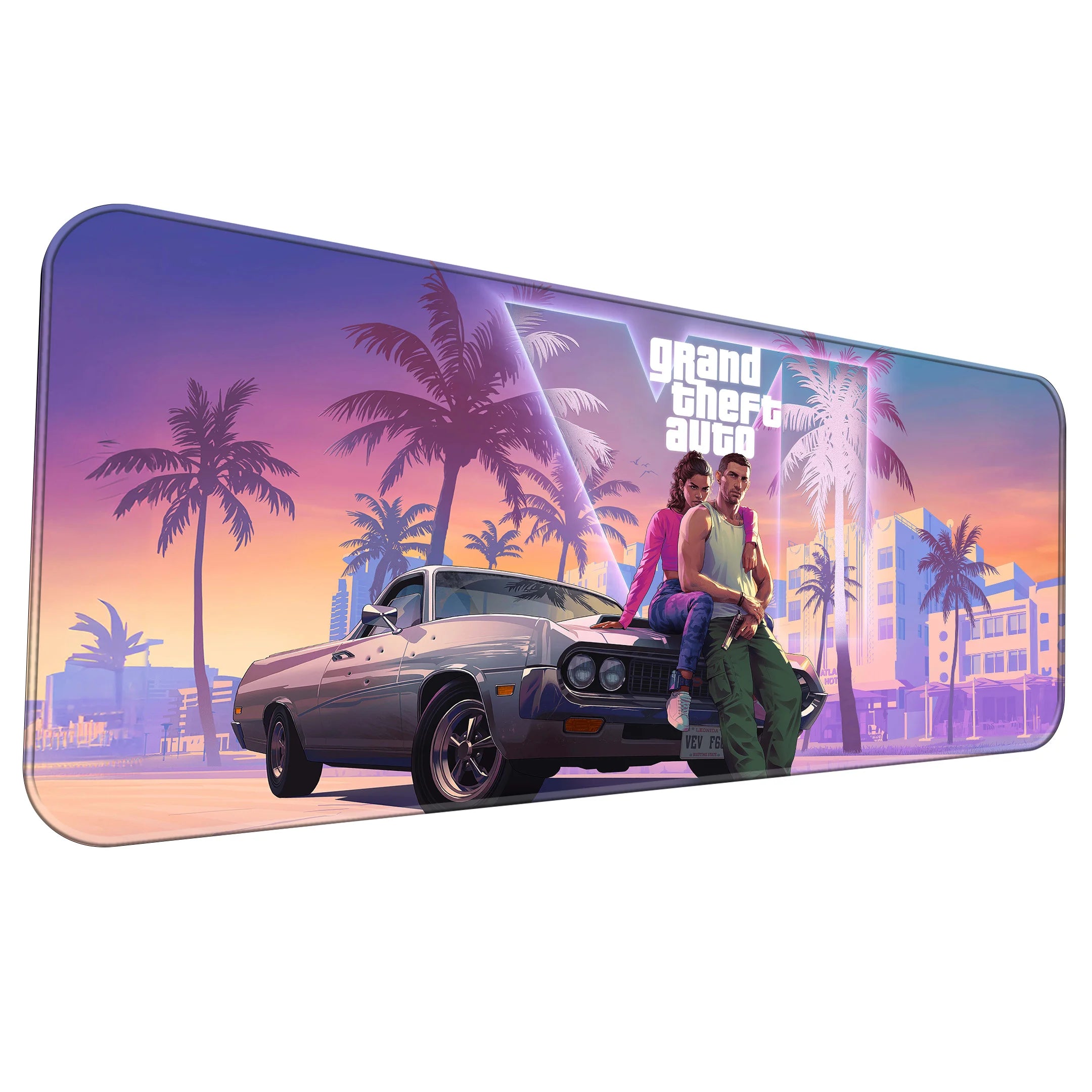 GTA VI Vice City Vibes Deskmat