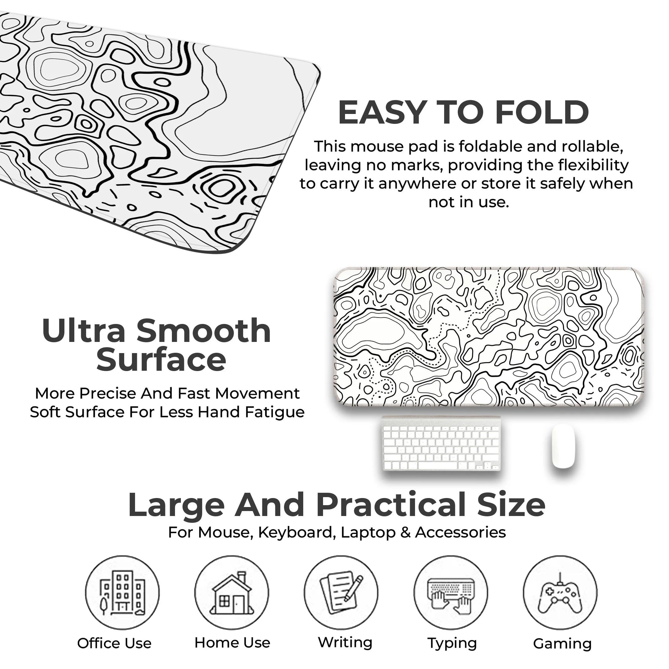 Contrast Design Deskmat