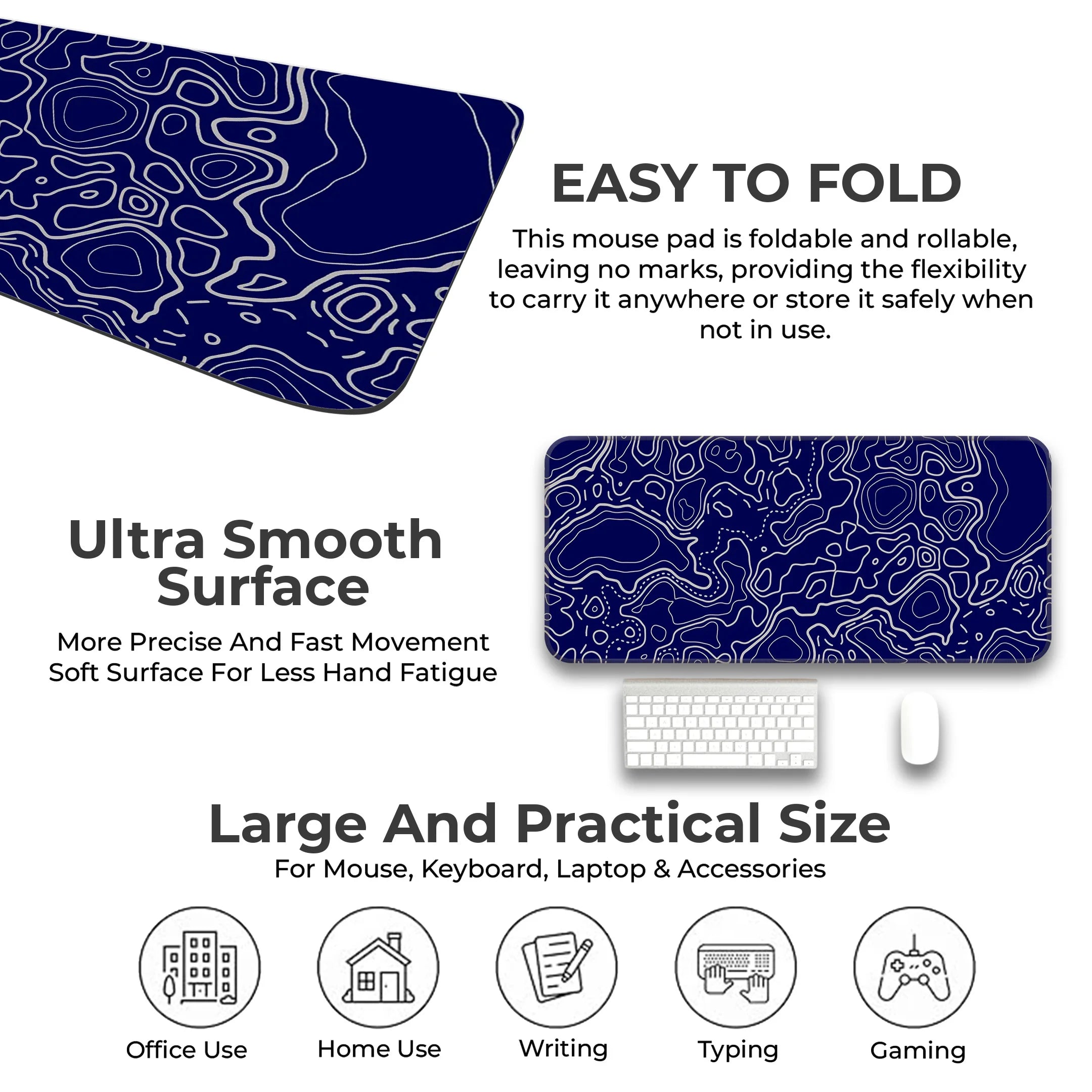 Contrast Design Deskmat