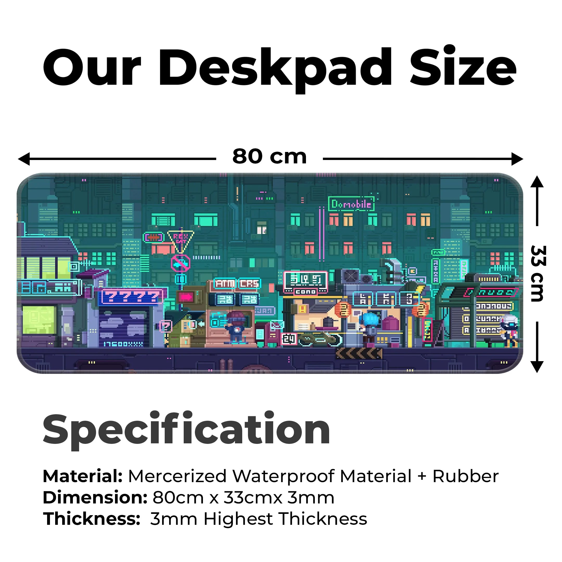 Anime Design Desk Mat