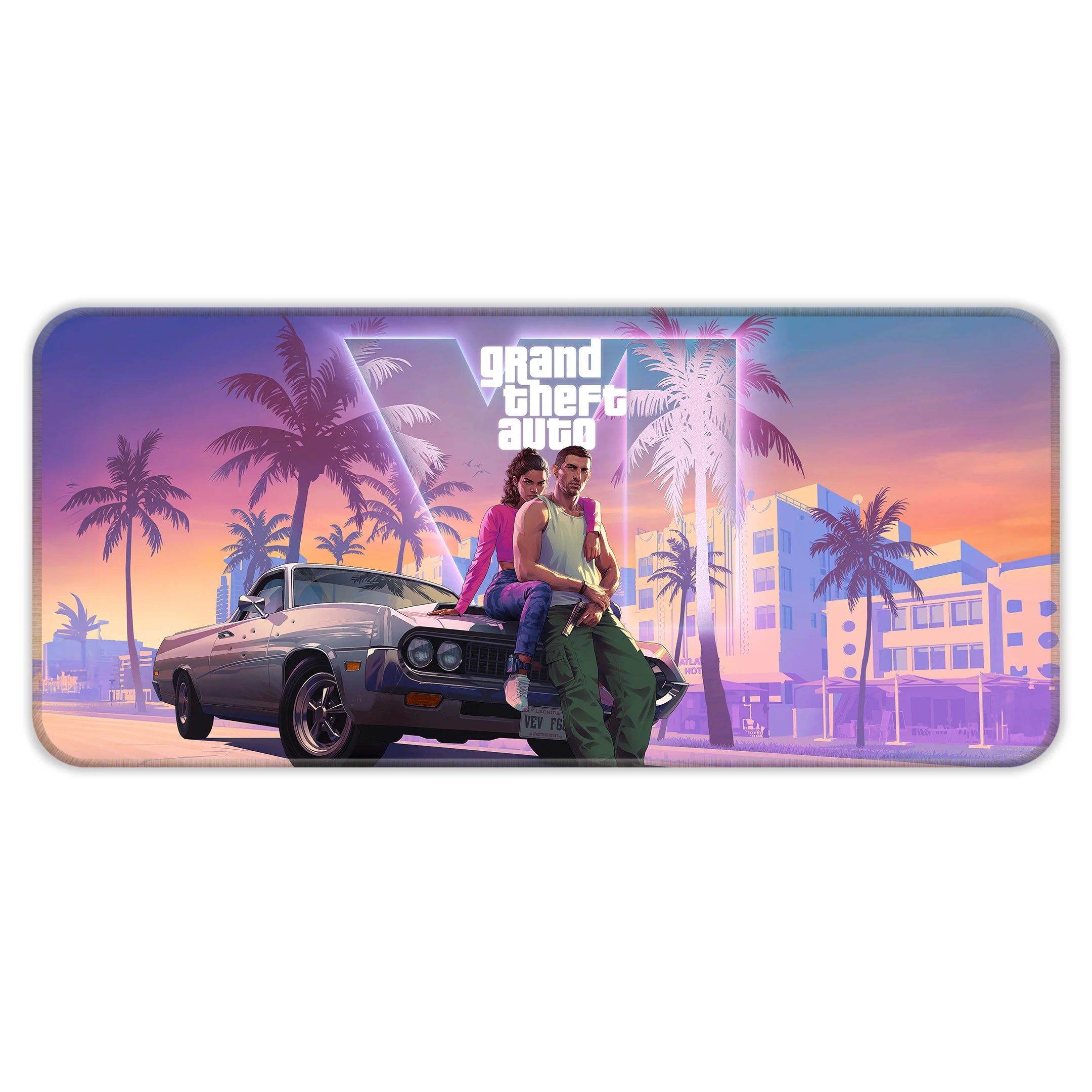 GTA VI Vice City Vibes Deskmat