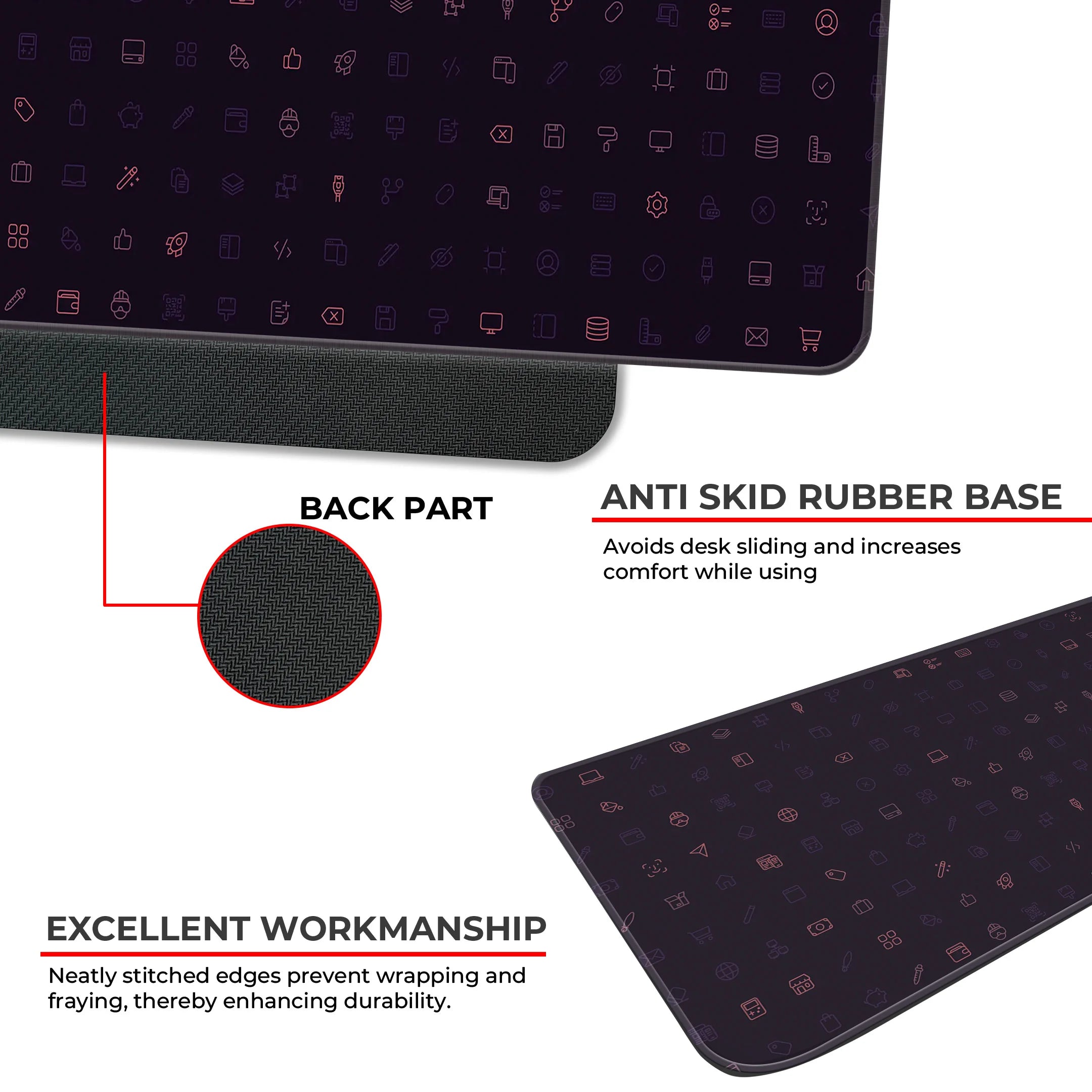 Pattern IC Deskmat