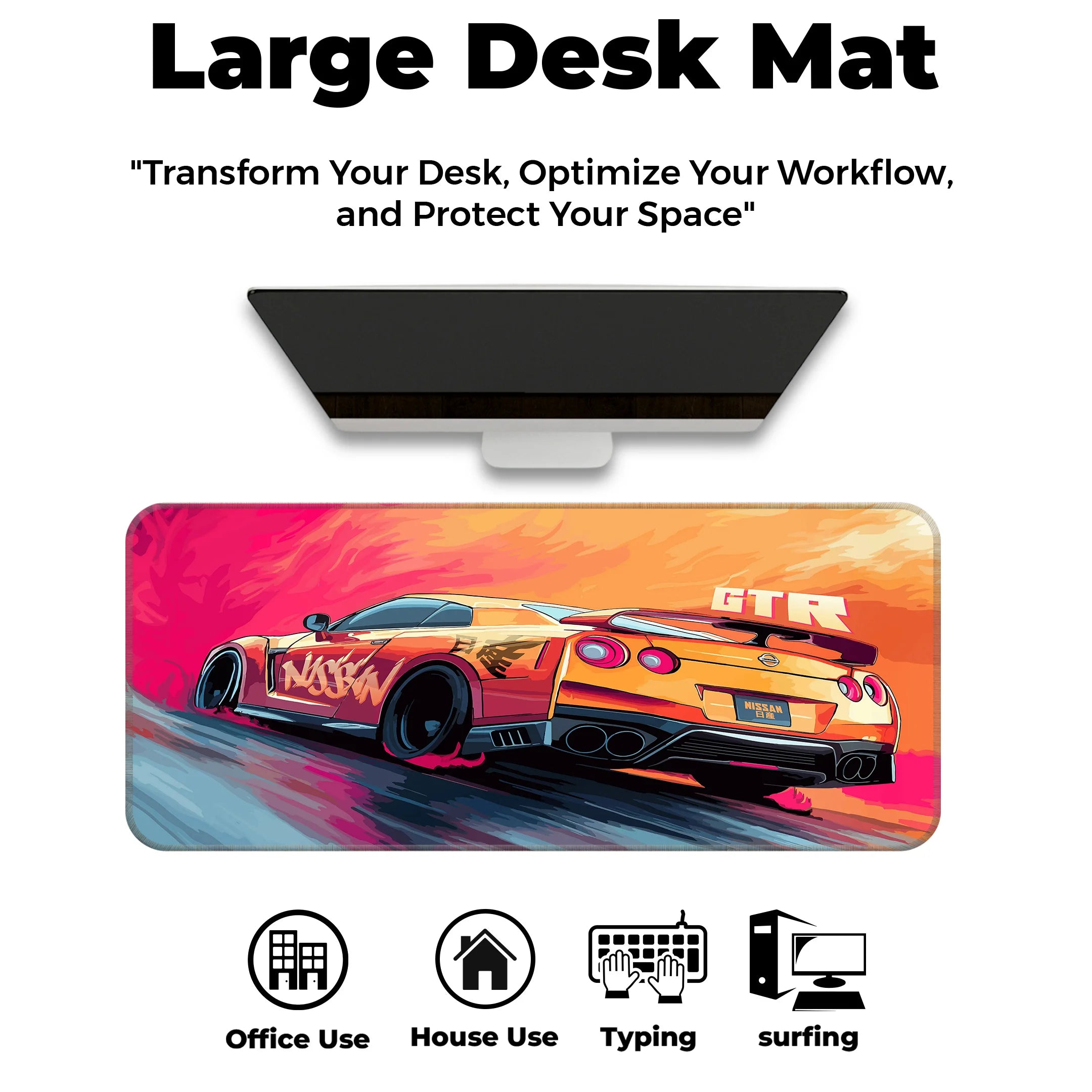 Nissan GT-R Deskmat