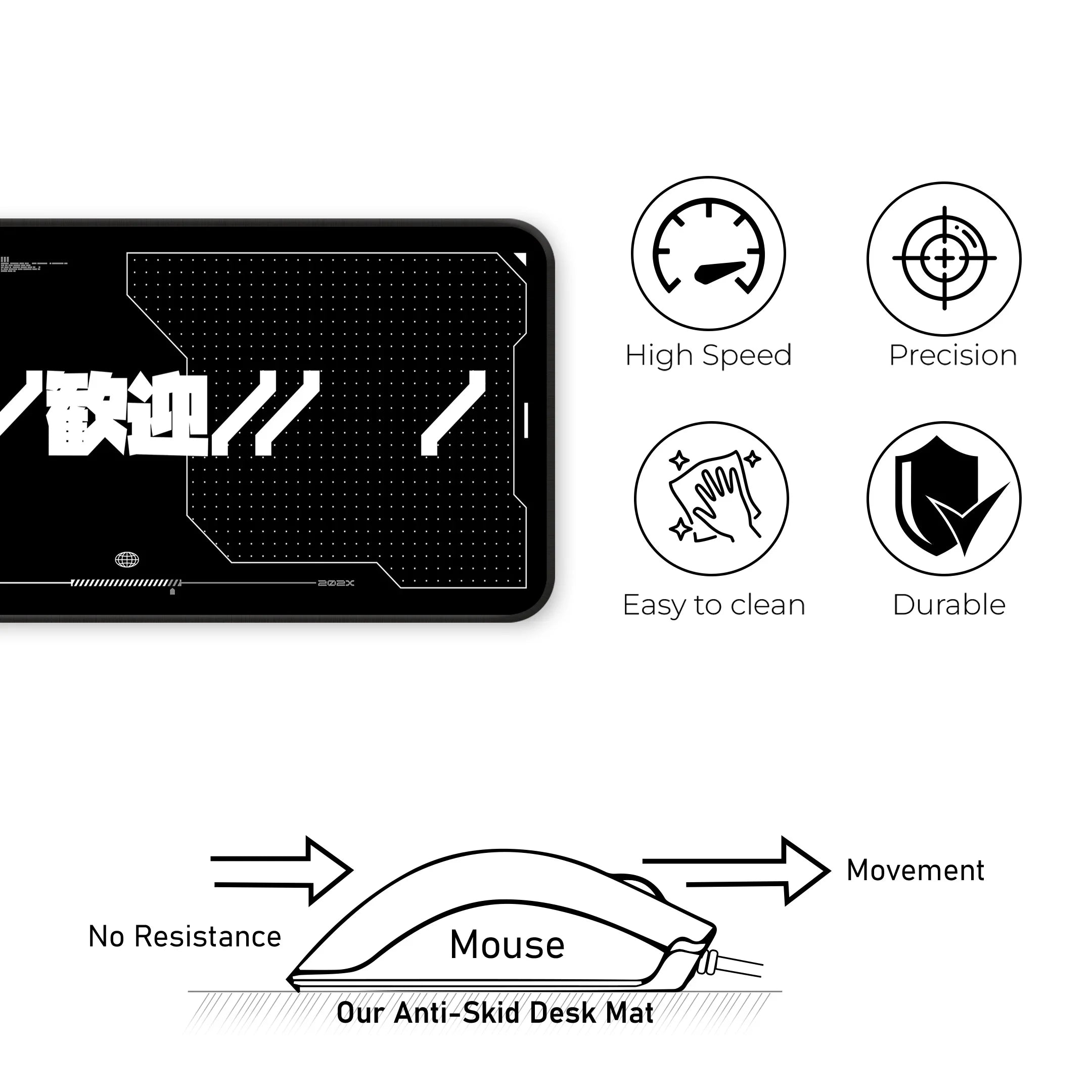 Japanese Welcome Deskmat