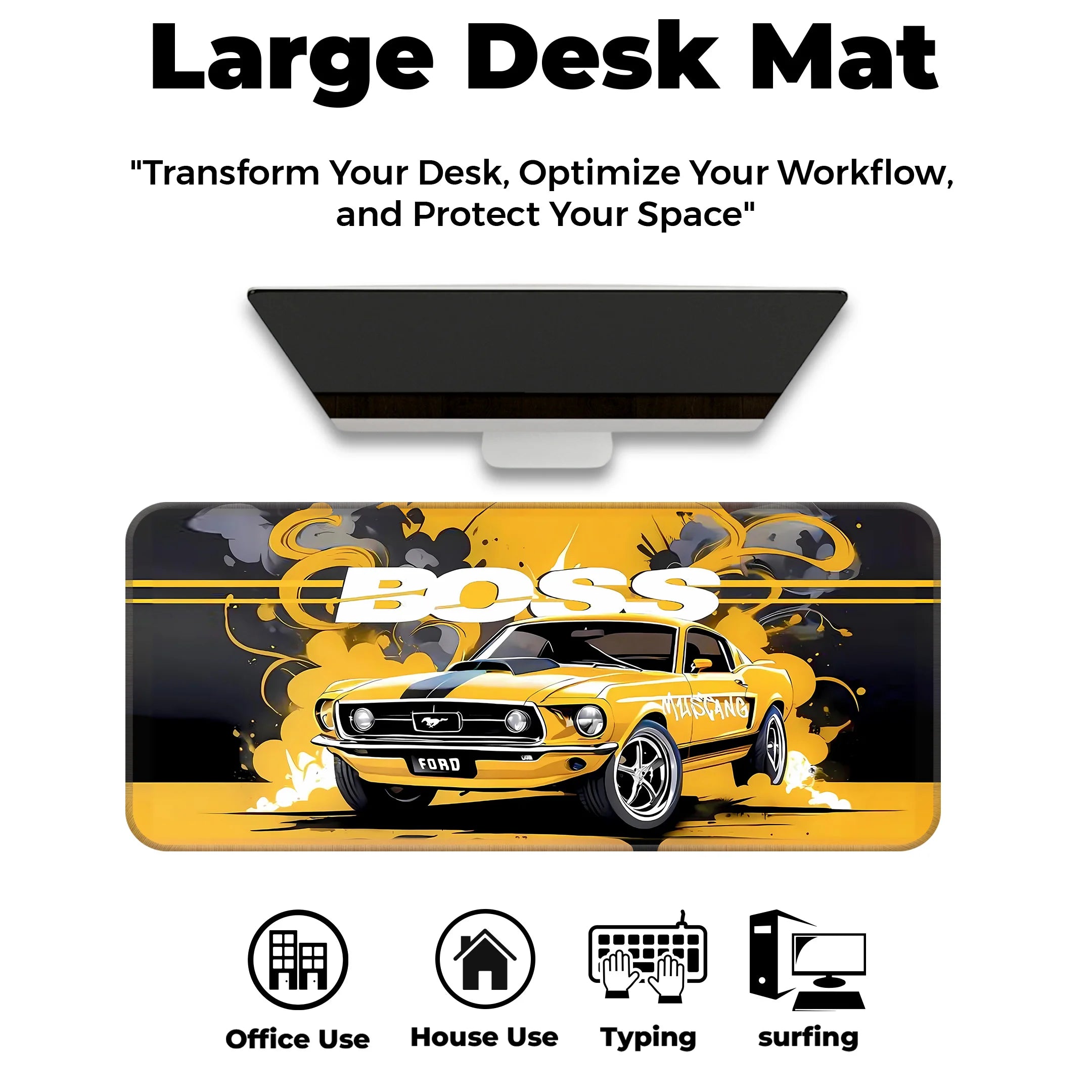 Ford Mustang Deskmat