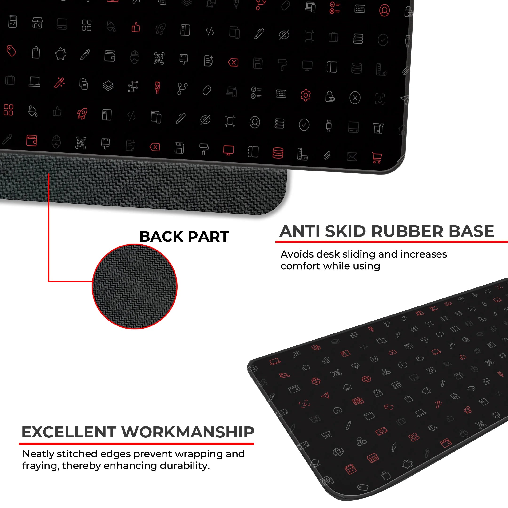 Pattern IC Deskmat