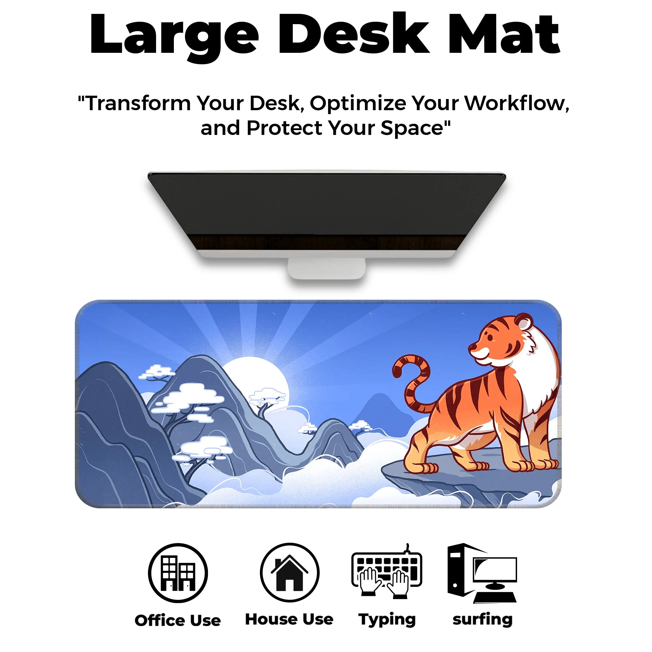 Tiger Sun Deskmat