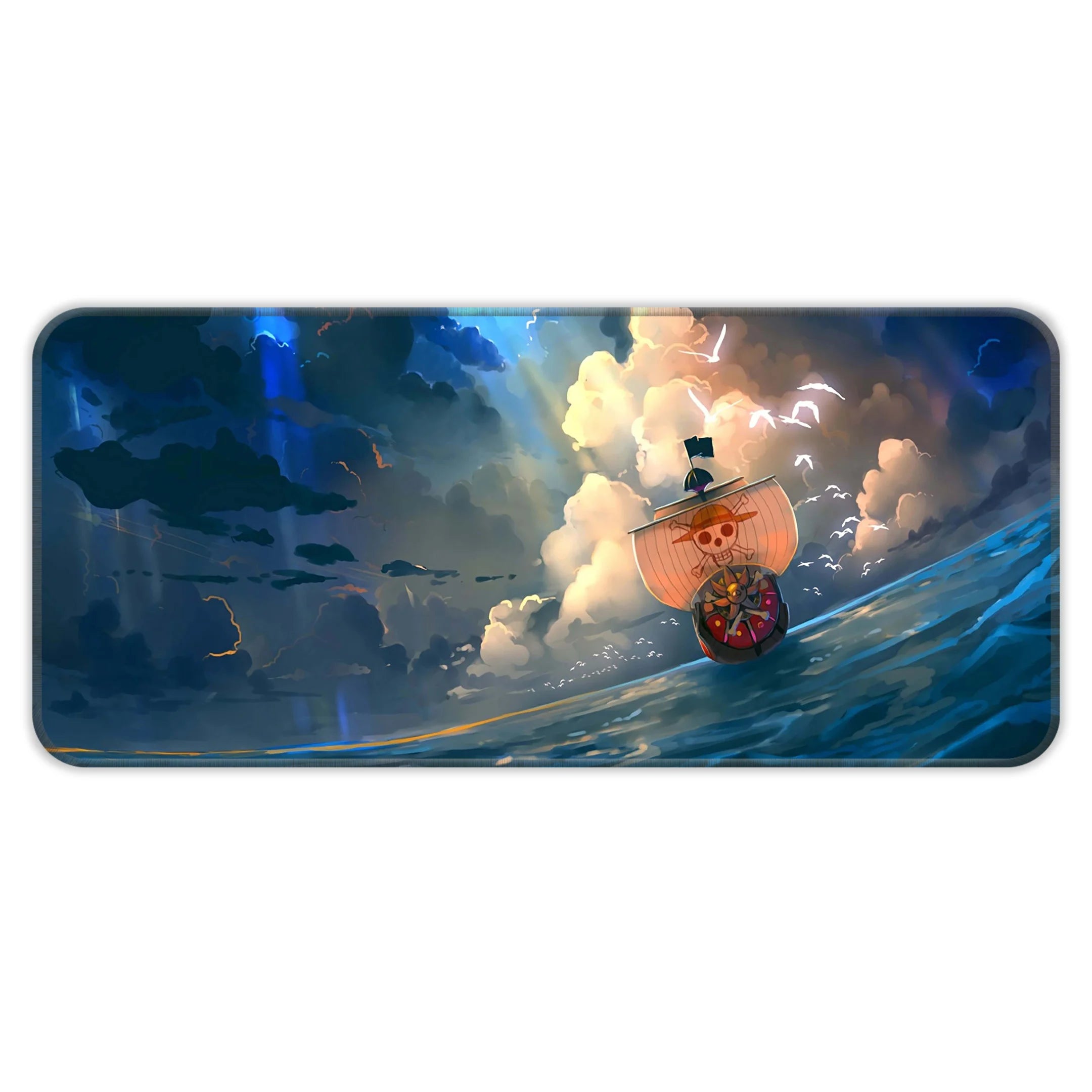 One Piece Ship Mat – Thousand Sunny Anime Adventure Deskmat