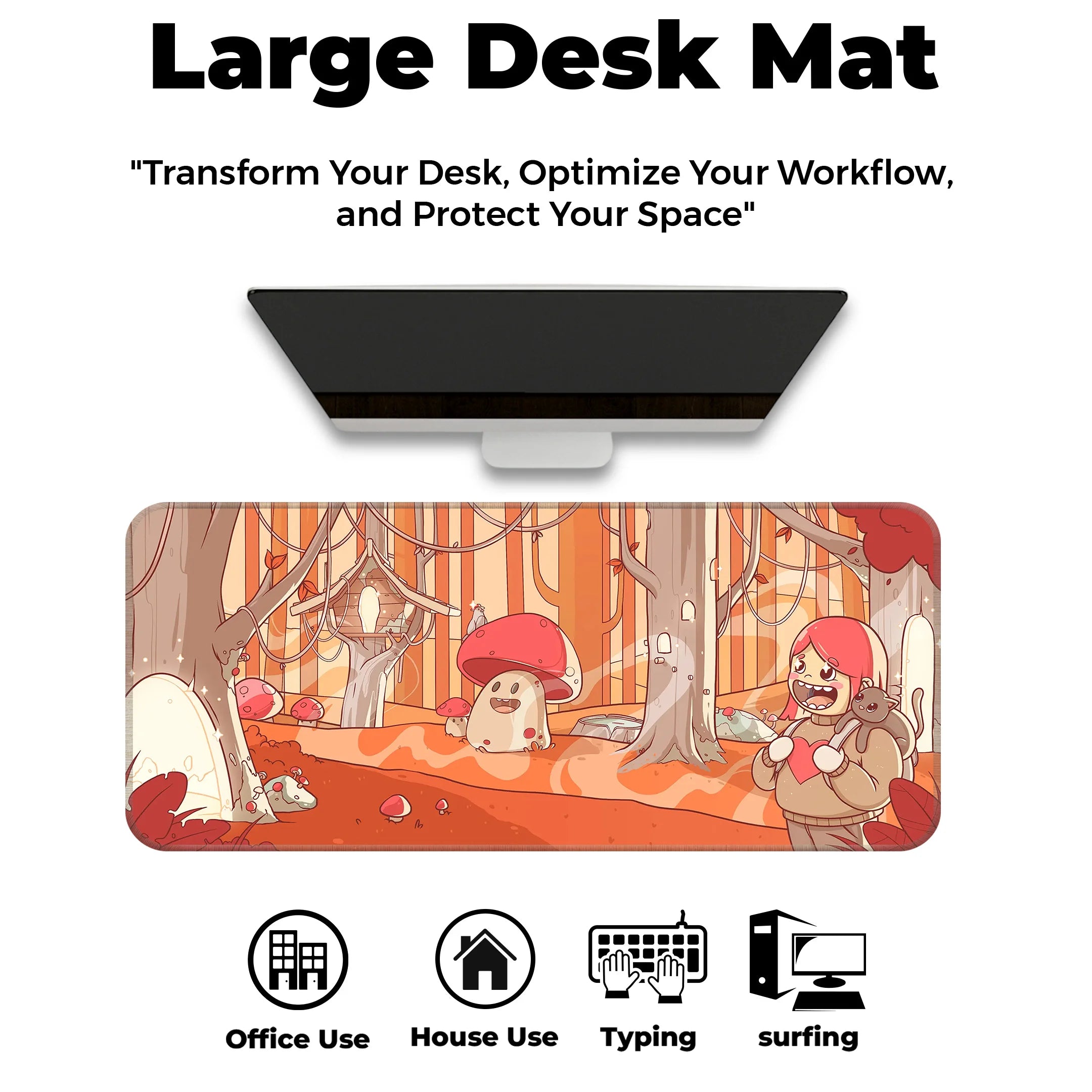 Funji Land Deskmat