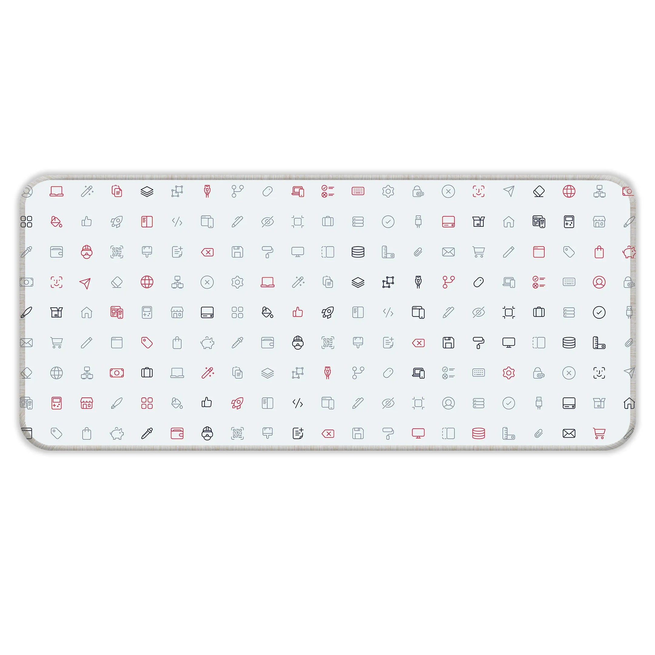 Pattern IC Deskmat