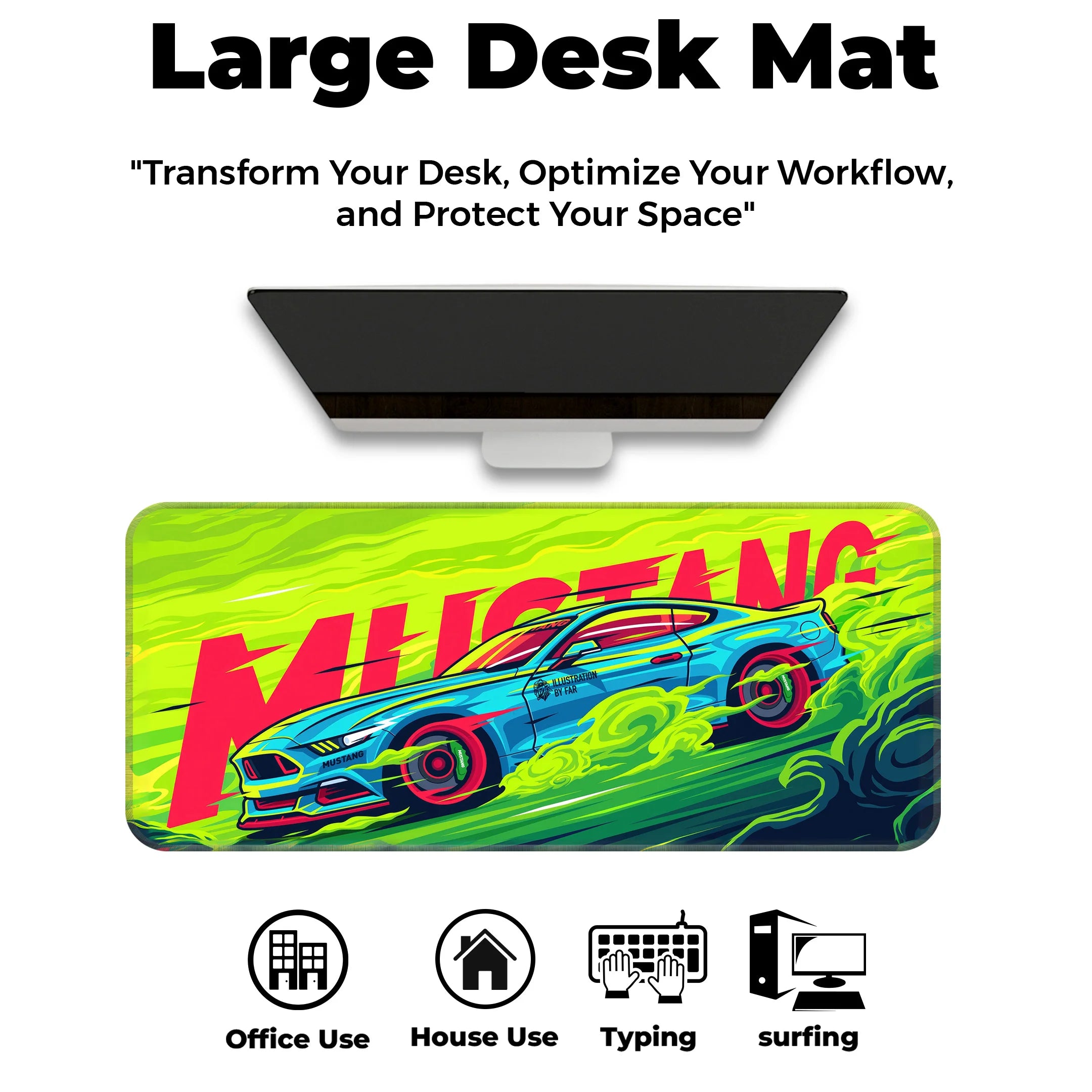 Mustang Deskmat