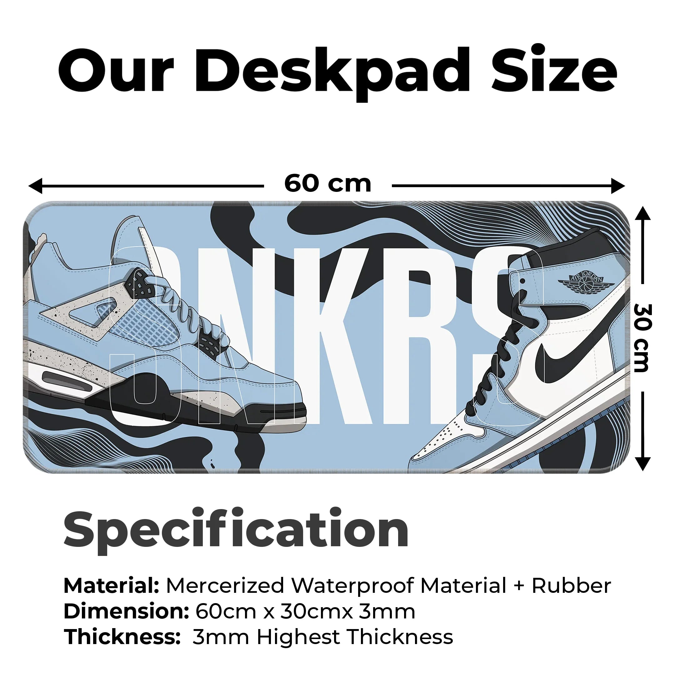 Sneakers Deskmat