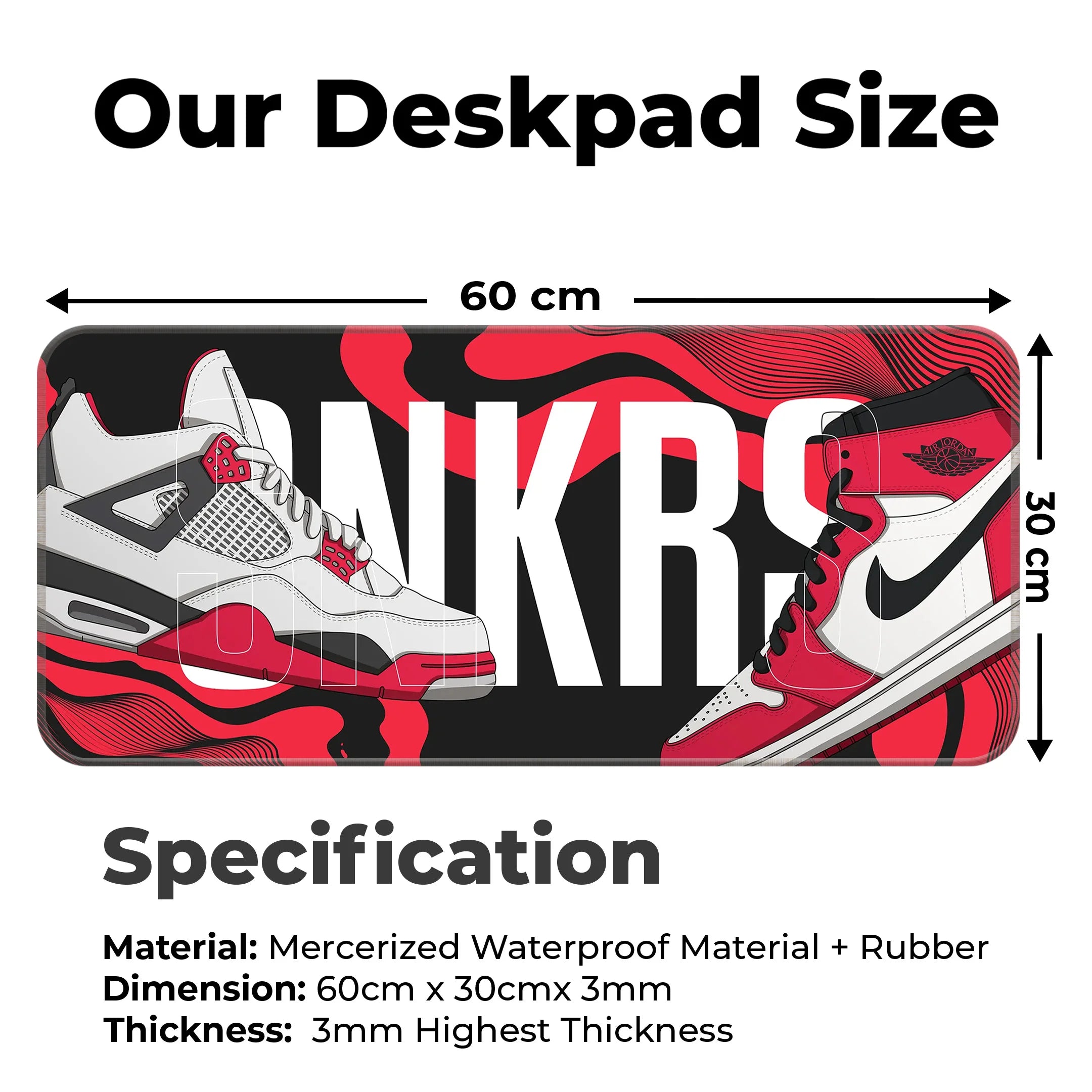 Sneakers Deskmat