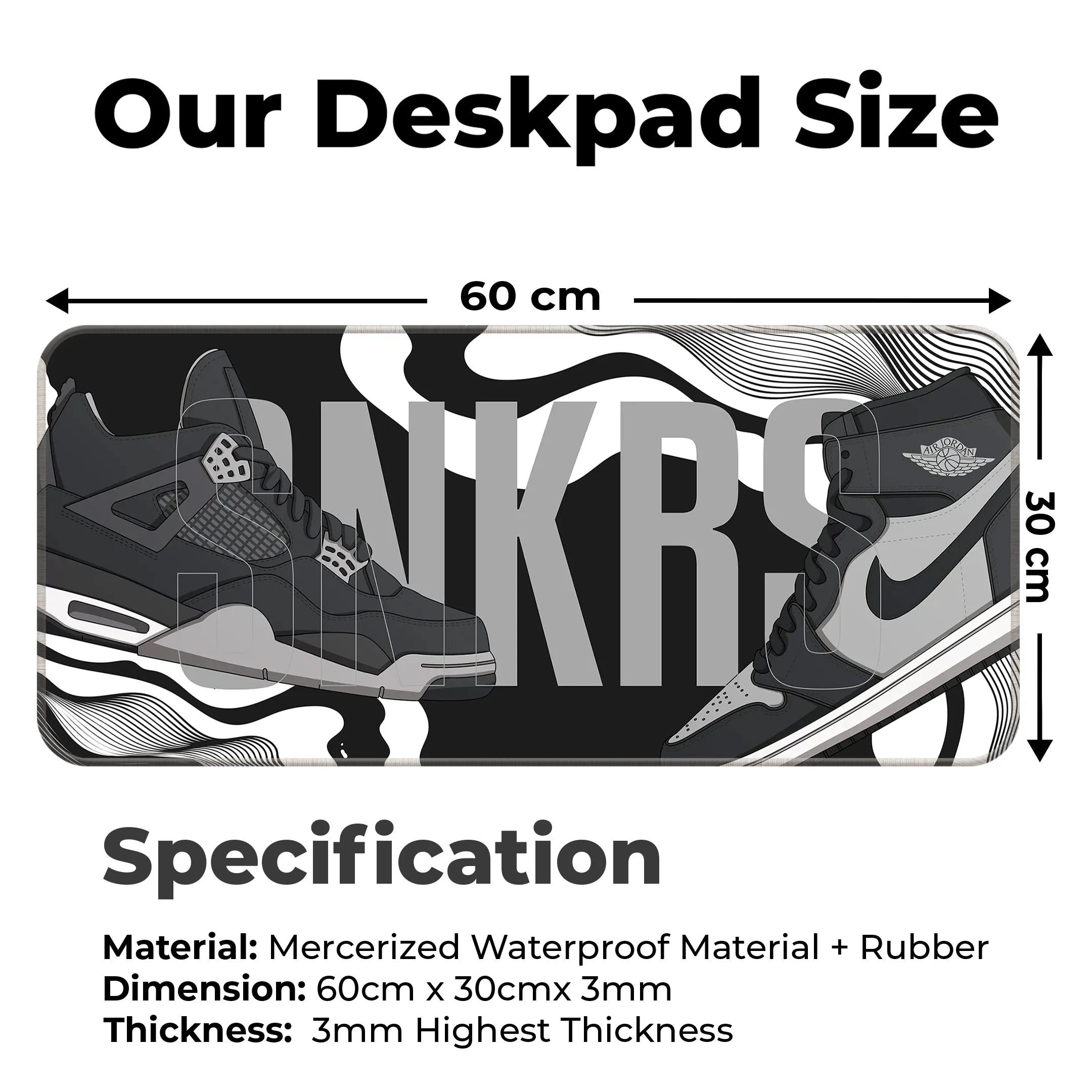 Sneakers Deskmat