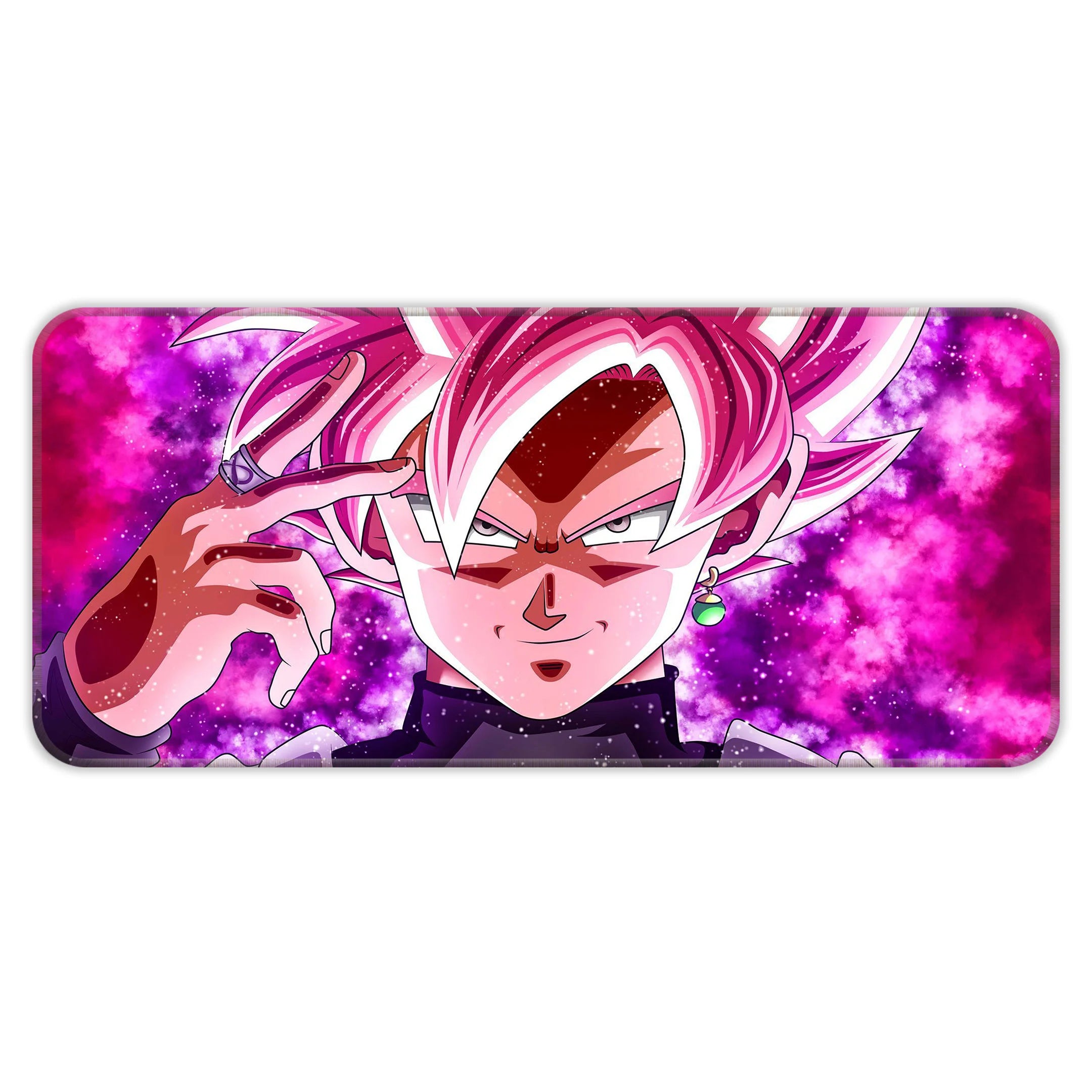 Goku Black Rose Power Surge Deskmat