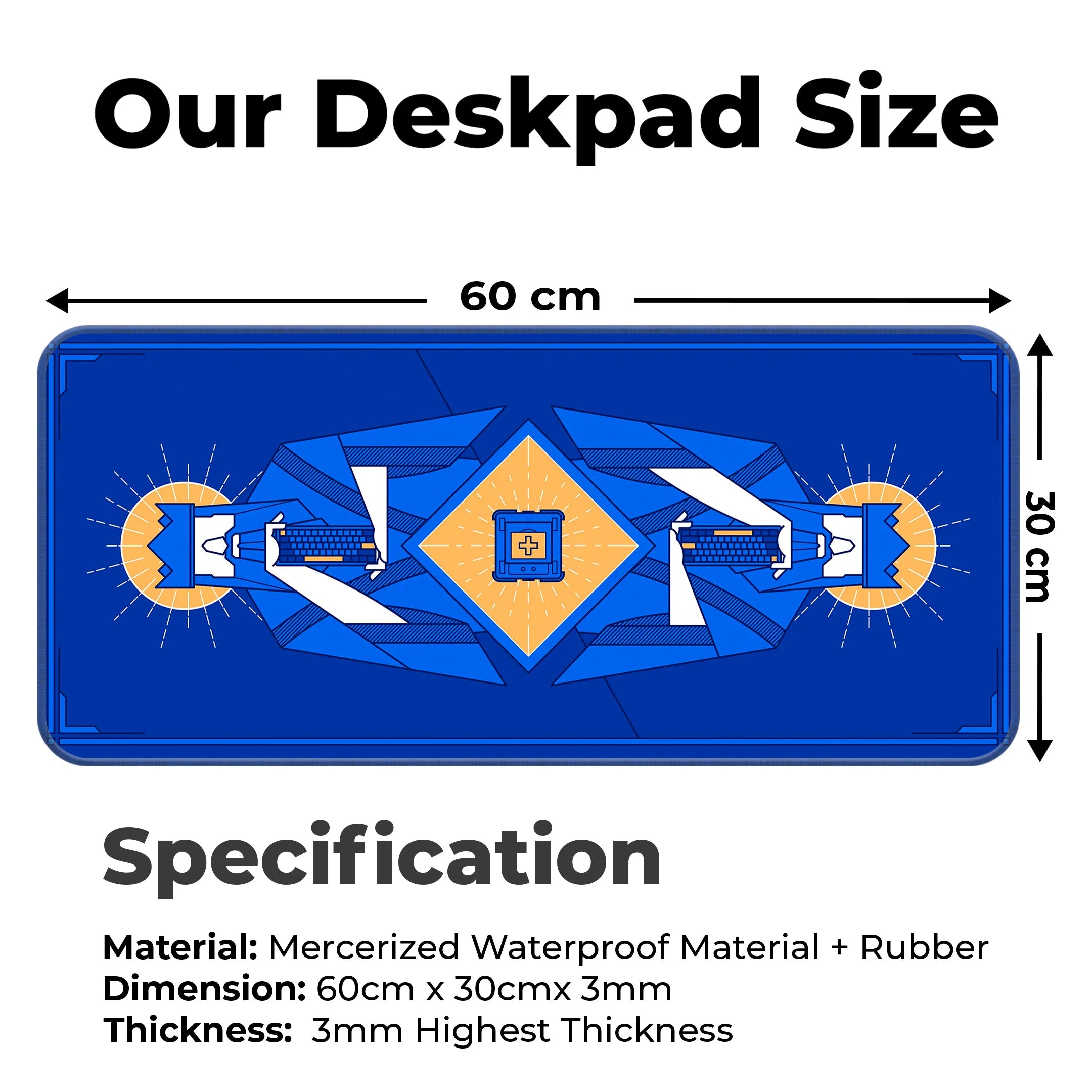 Royal God Deskmat