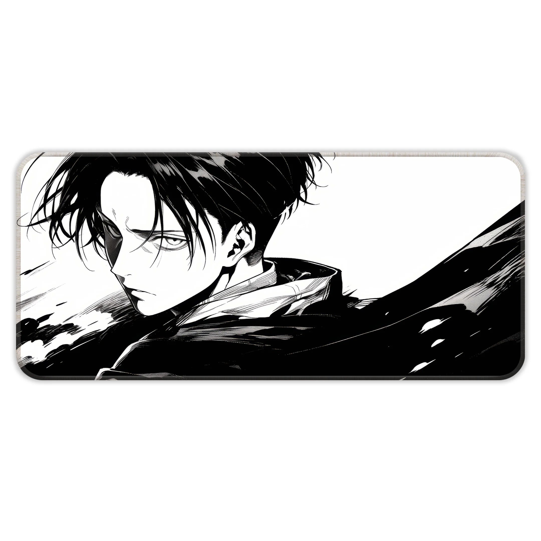 Levi Ackerman Manga Style Deskmat