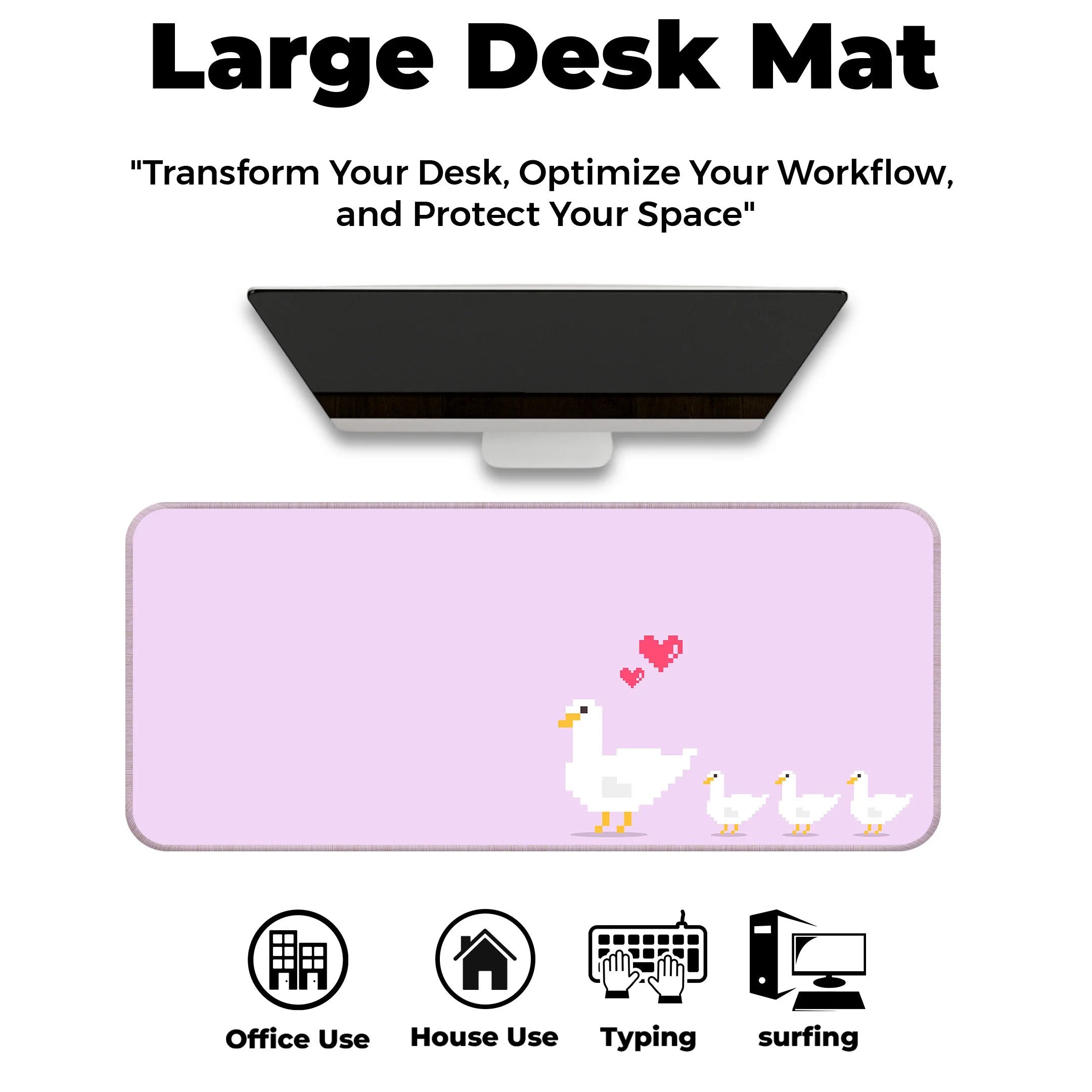 Cute Ducklings Deskmat