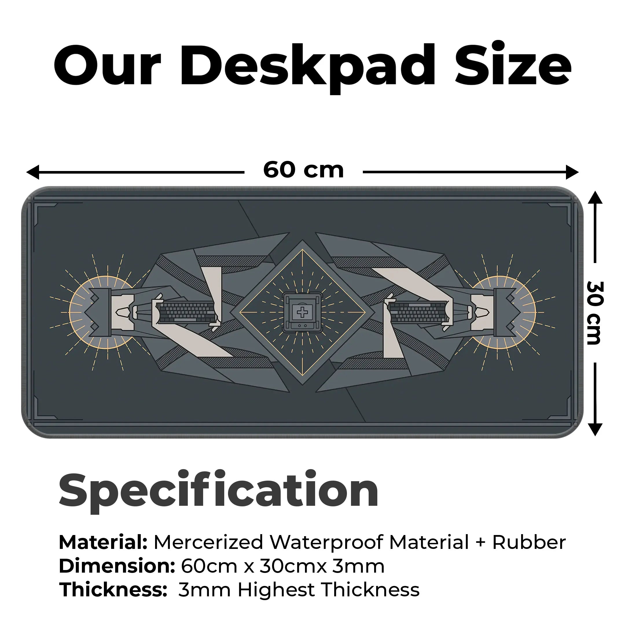 Royal God Deskmat