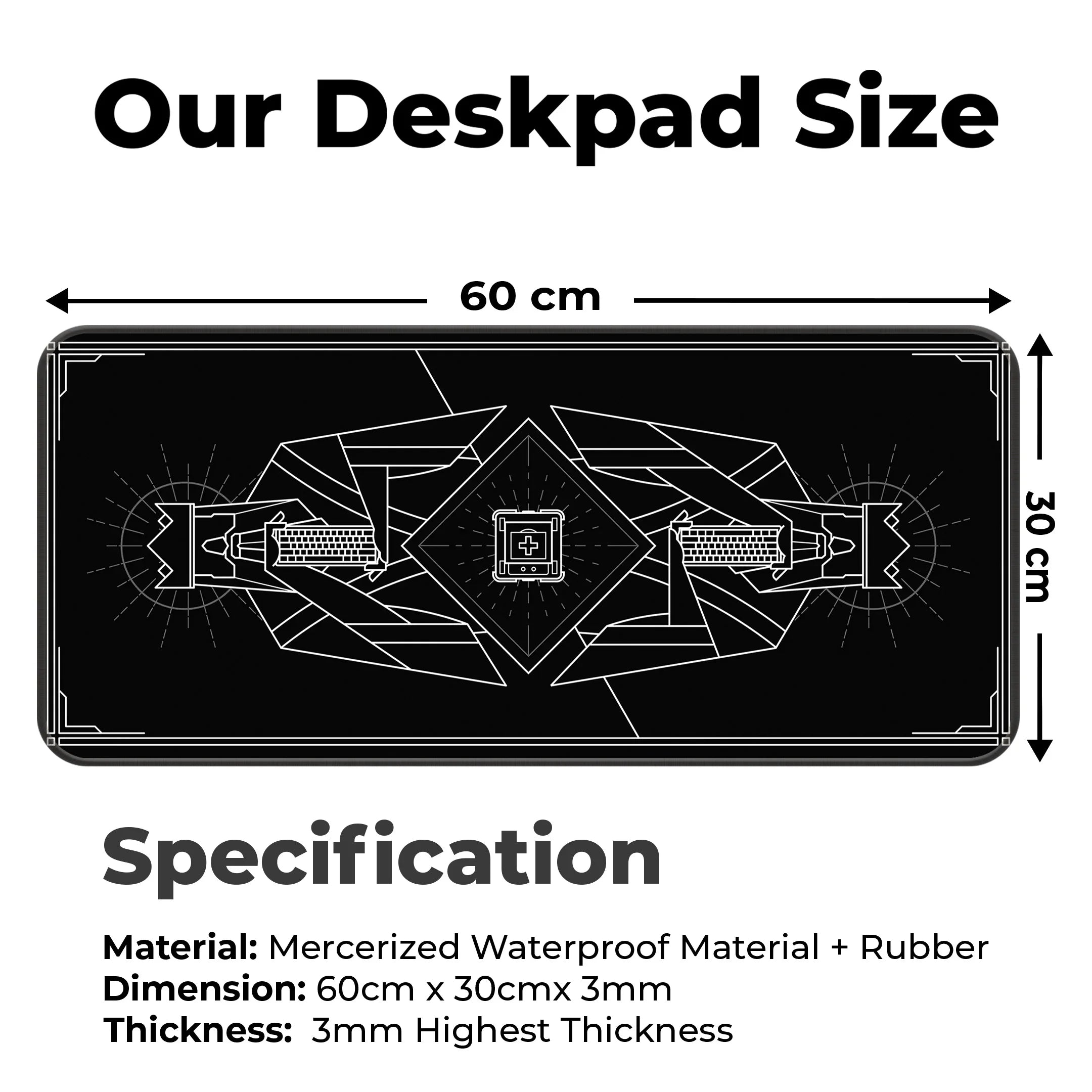 Royal God Deskmat