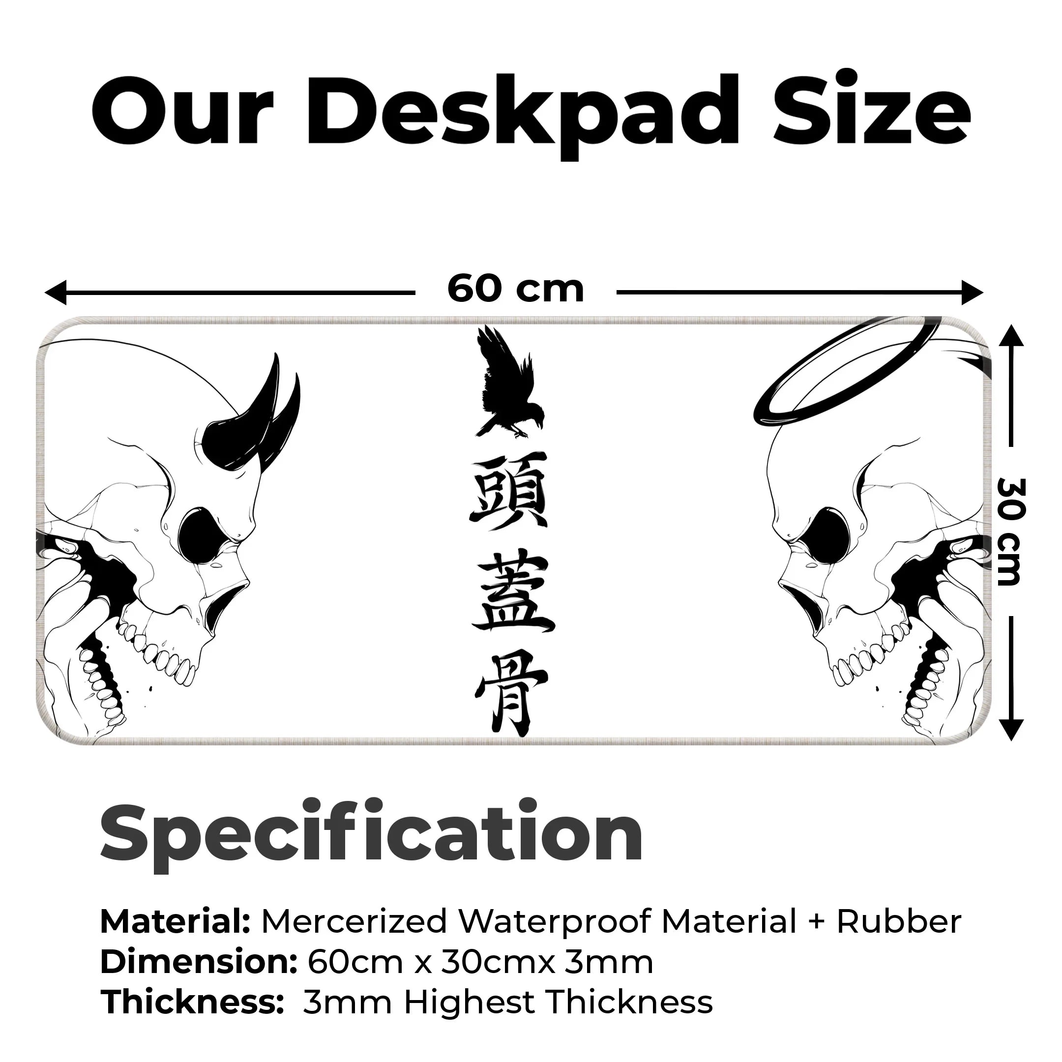 Skull Deskmat