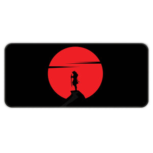 Samurai Warrior Silhouette Deskmat