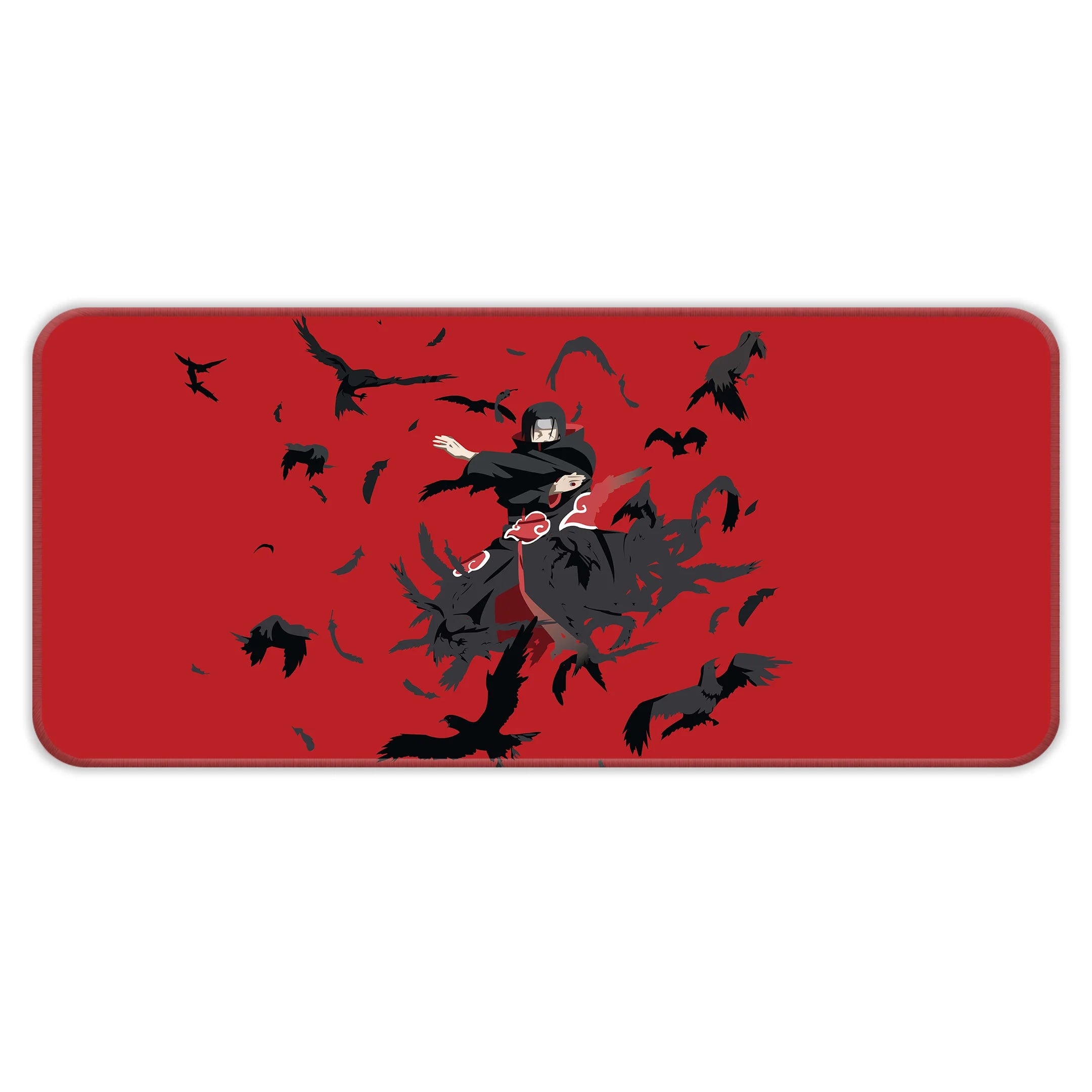 Itachi Uchiha Crows Anime Deskmat