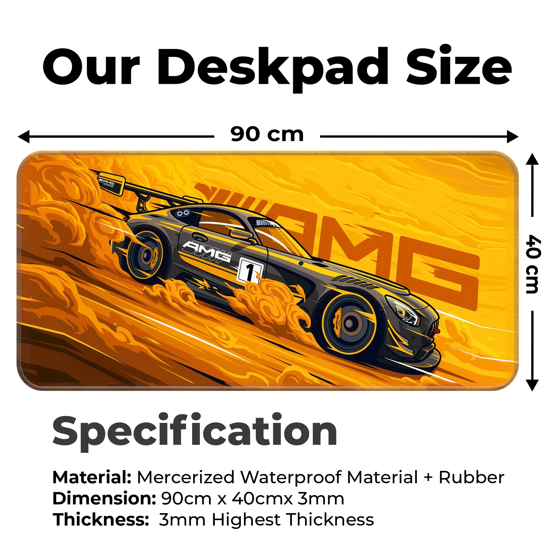 Mercedes-AMG GT Deskmat