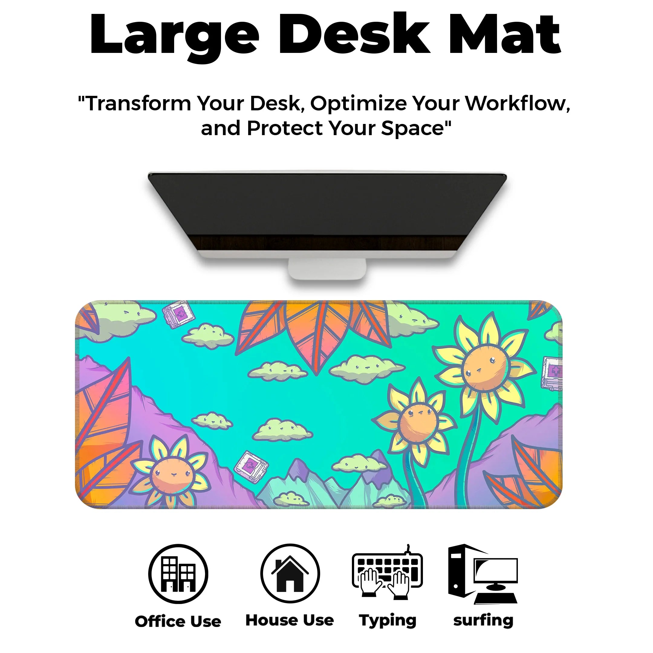 Uncertain Flowers Deskmat