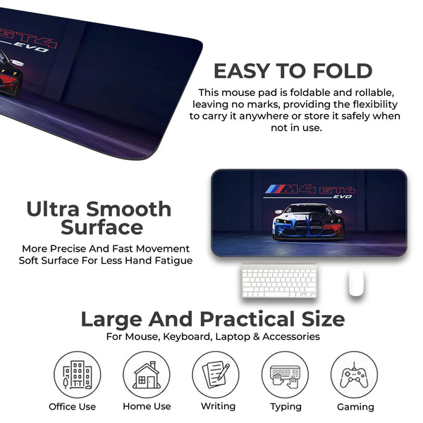 BMW M4 GT4 EVO Motorsport Deskmat