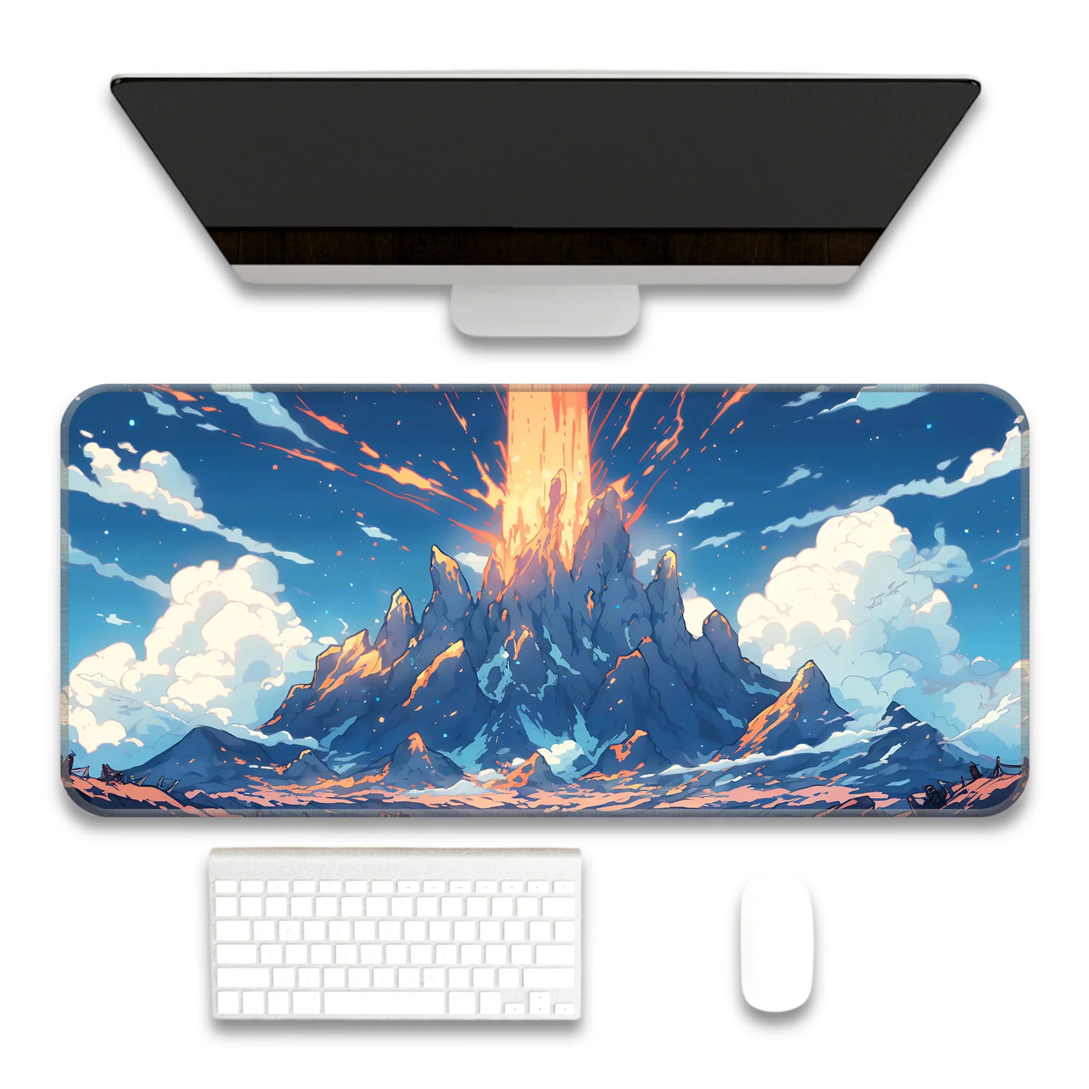 Lava Cartoon Design Desk Mat