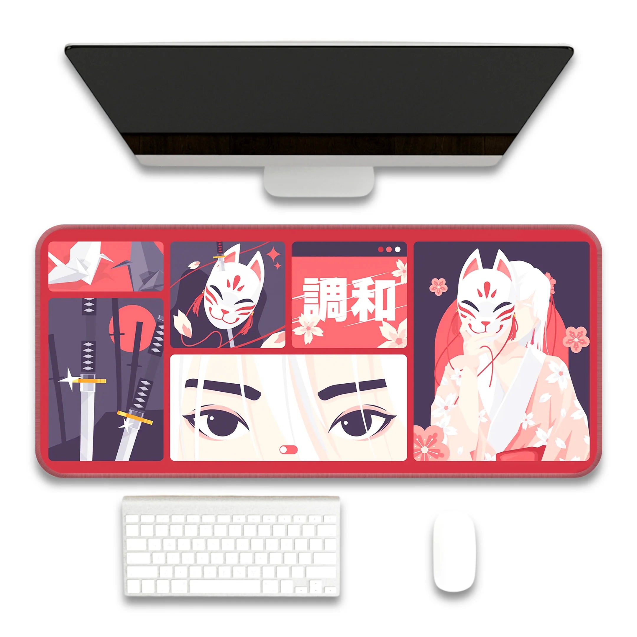 Cat girl Deskmat