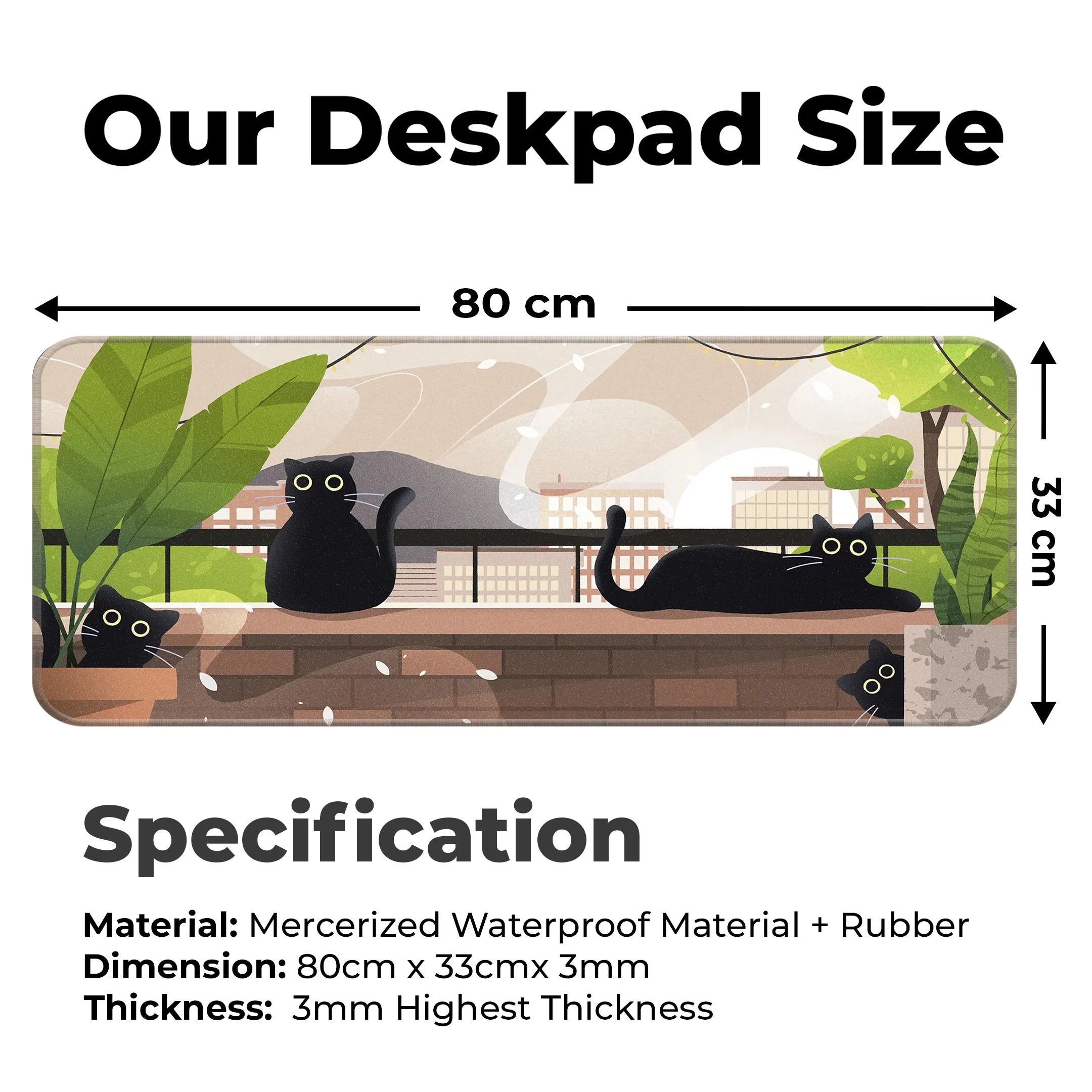 Balcon Night Deskmat