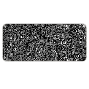 Doodle Pattern Deskmat