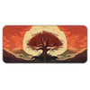 Ancient Sun Tree Art Deskmat