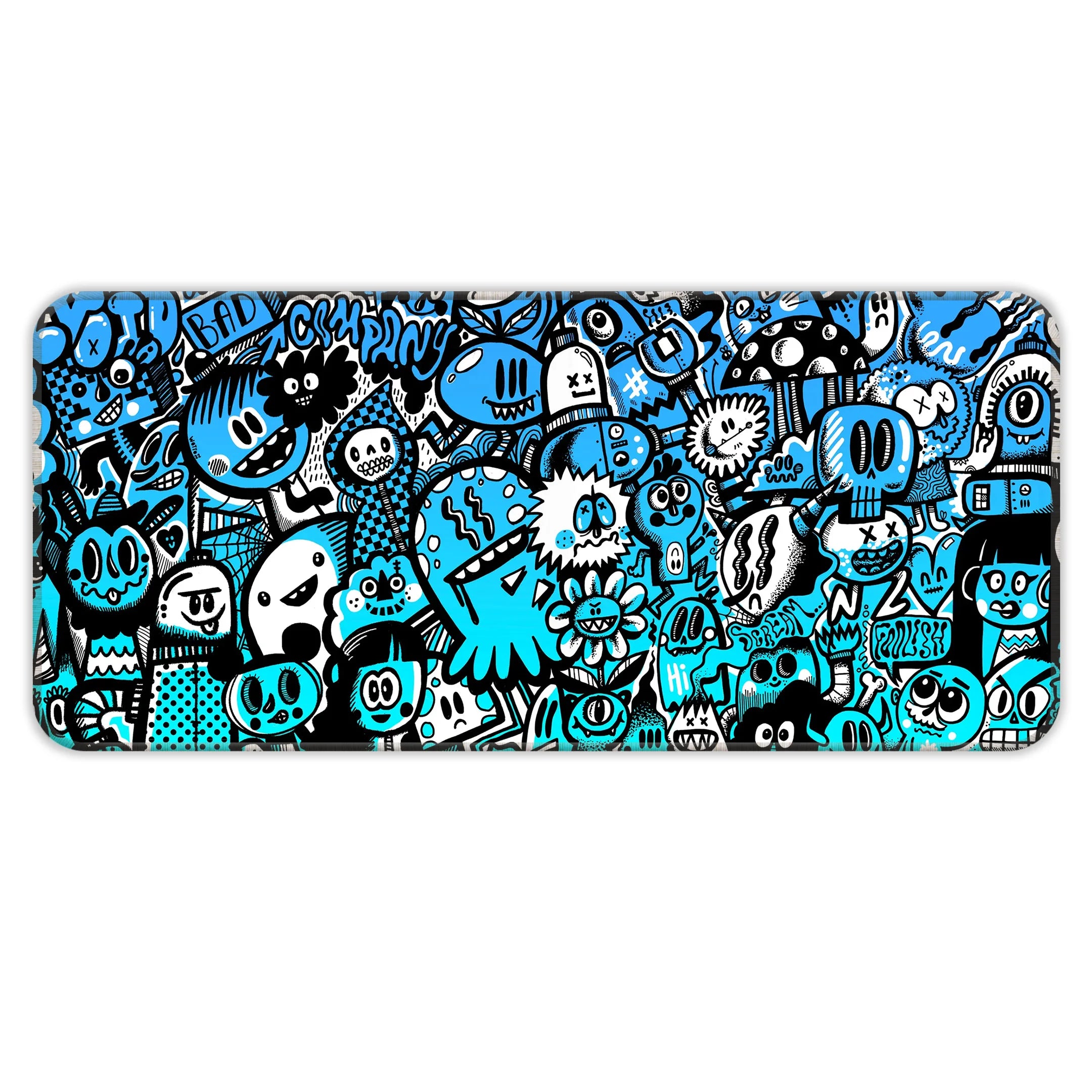 Doodle Pattern Deskmat