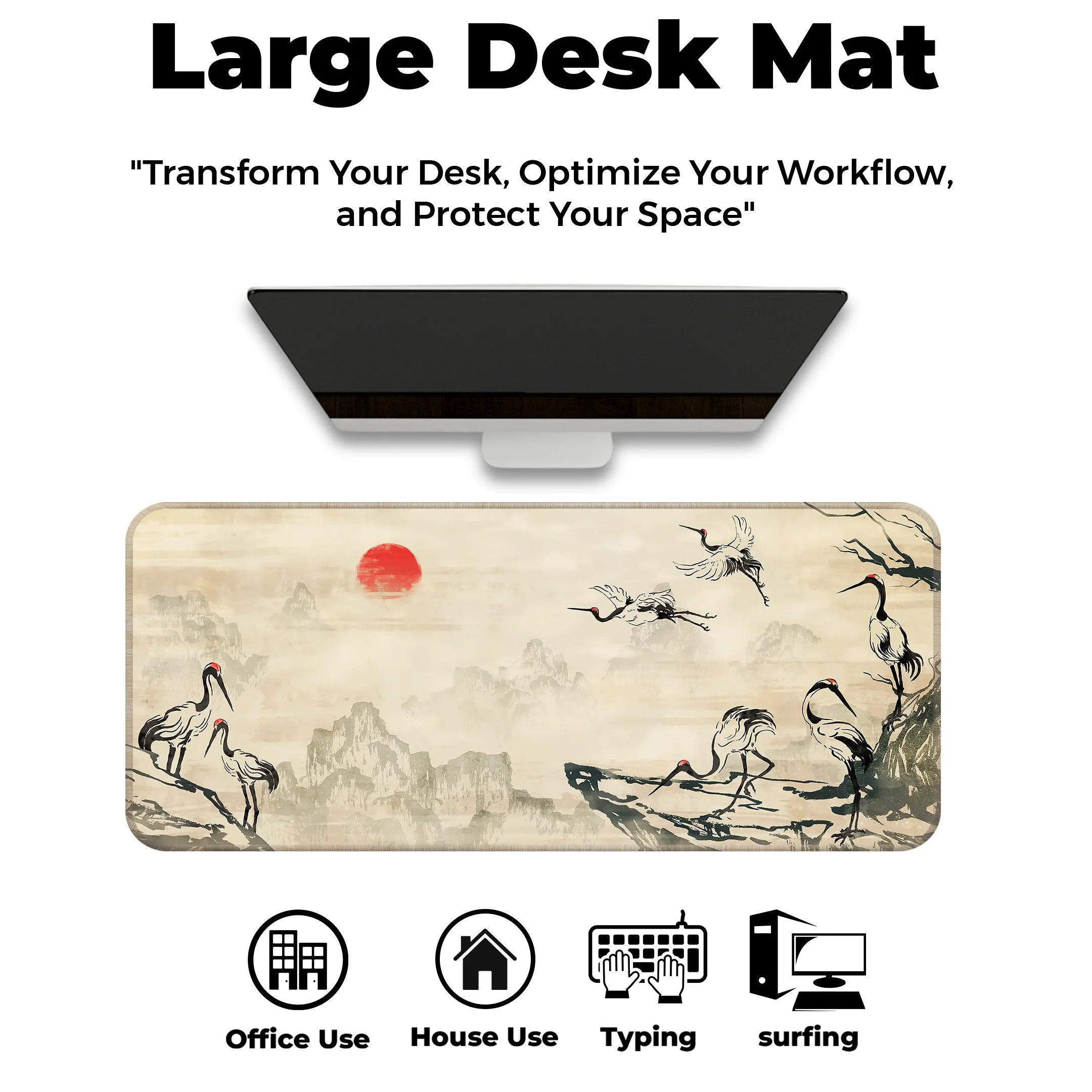 Crane Deskmat