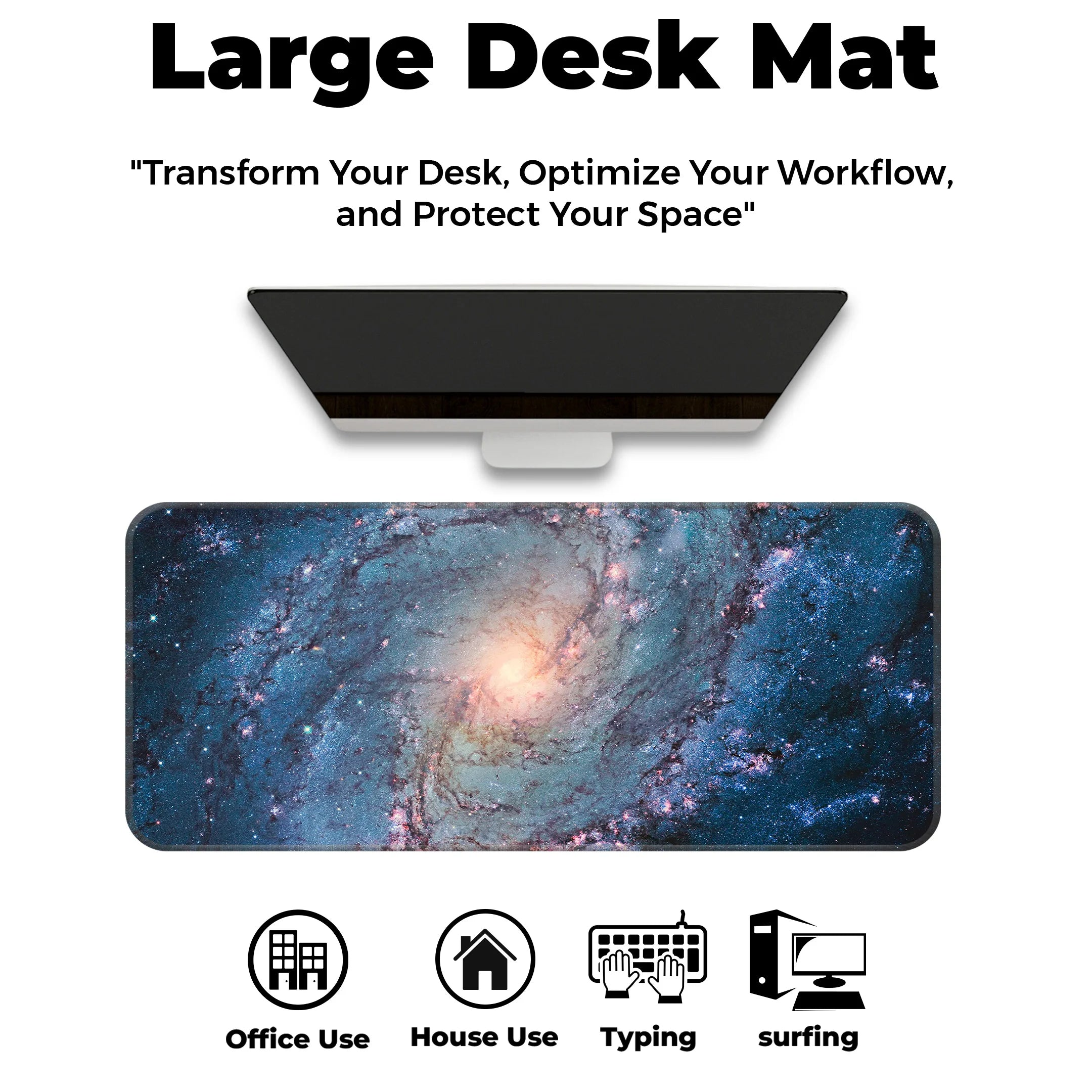 Spiral Galaxy Deskmat