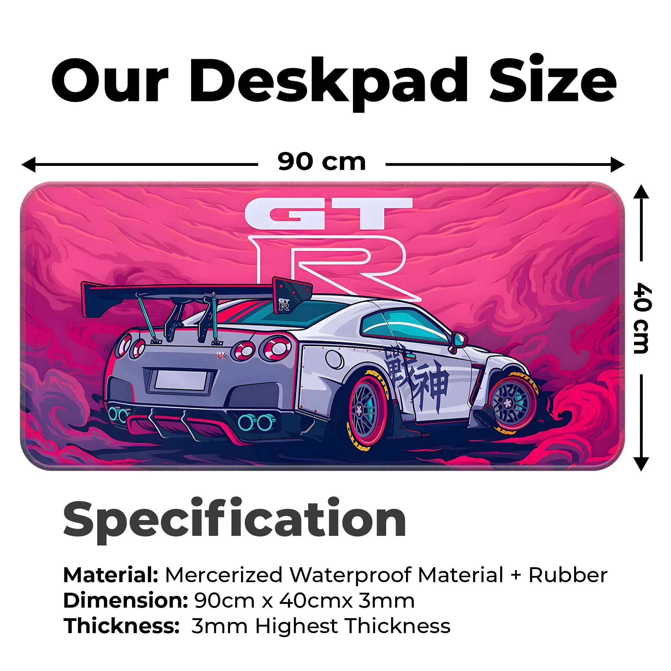 Nissan GTR Deskmat