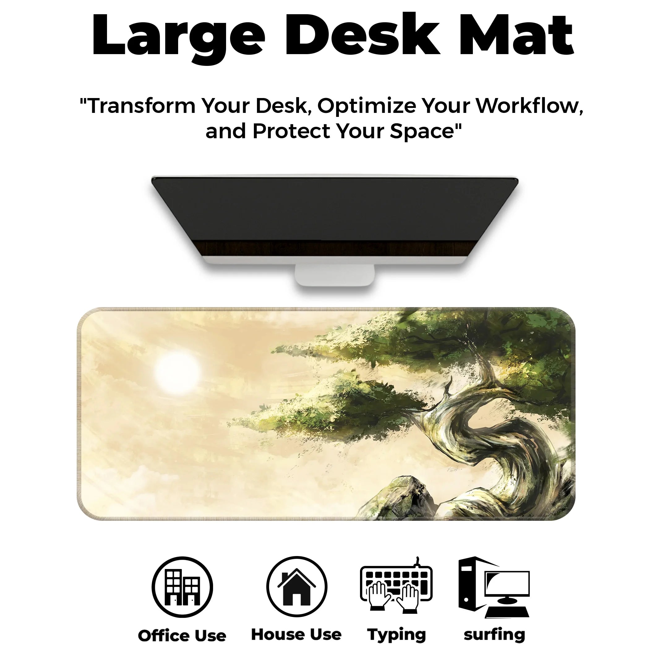 Bending Tree Deskmat