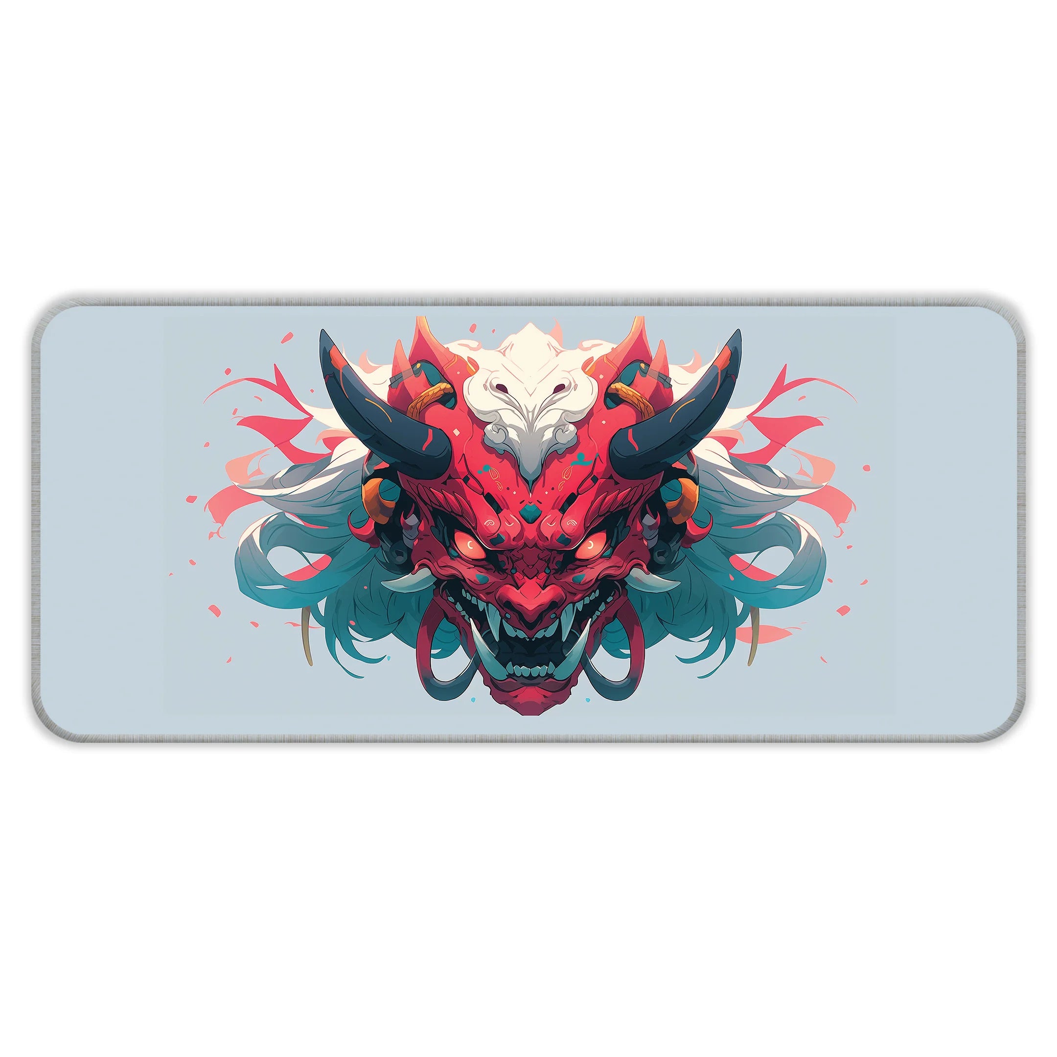 Oni Demon Mask Deskmat