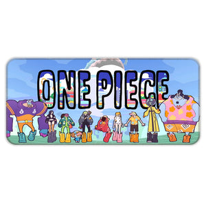 One Piece Anime Crew Mat – Luffy & Straw Hat Pirates Gaming Deskmat