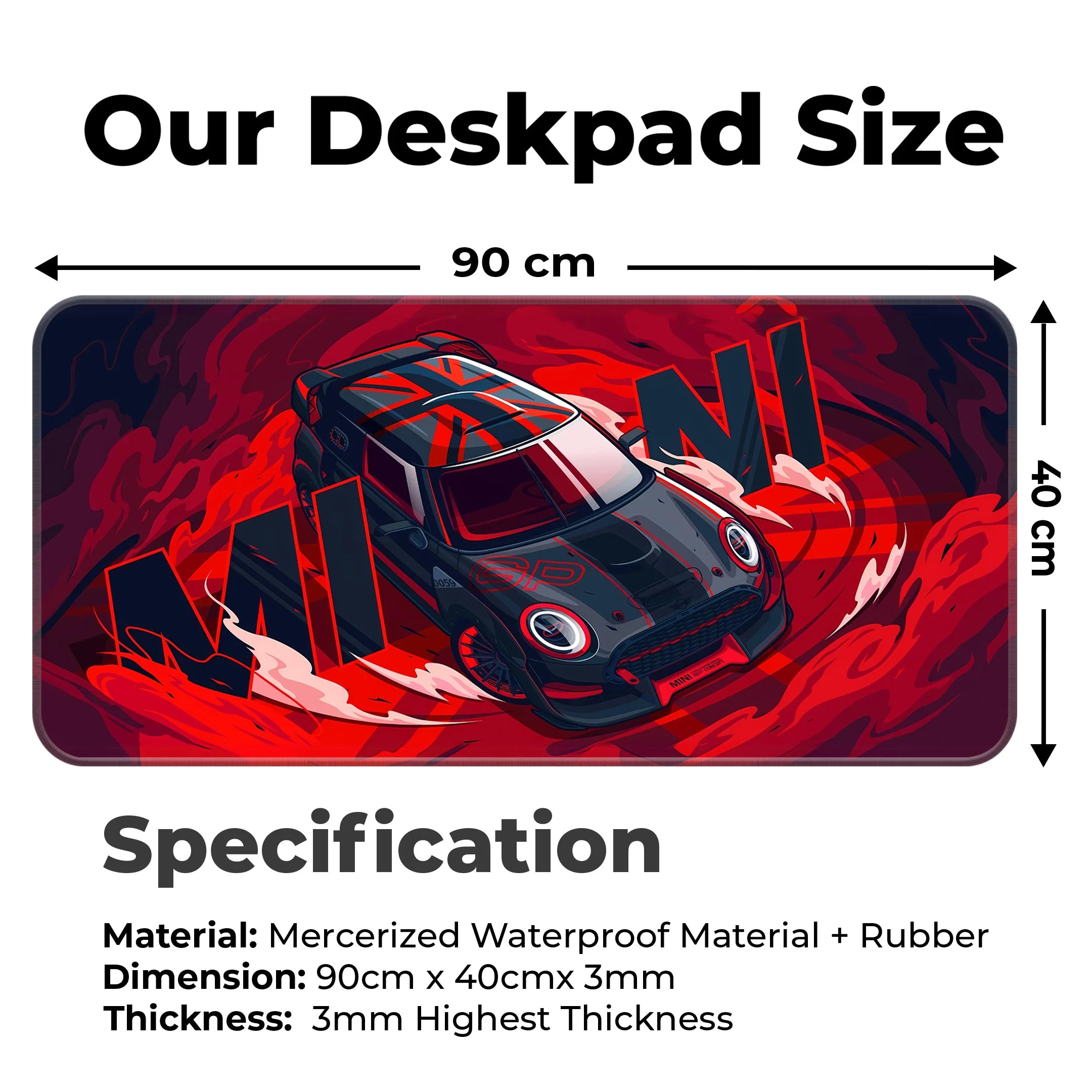 Mini  Cooper Deskmat