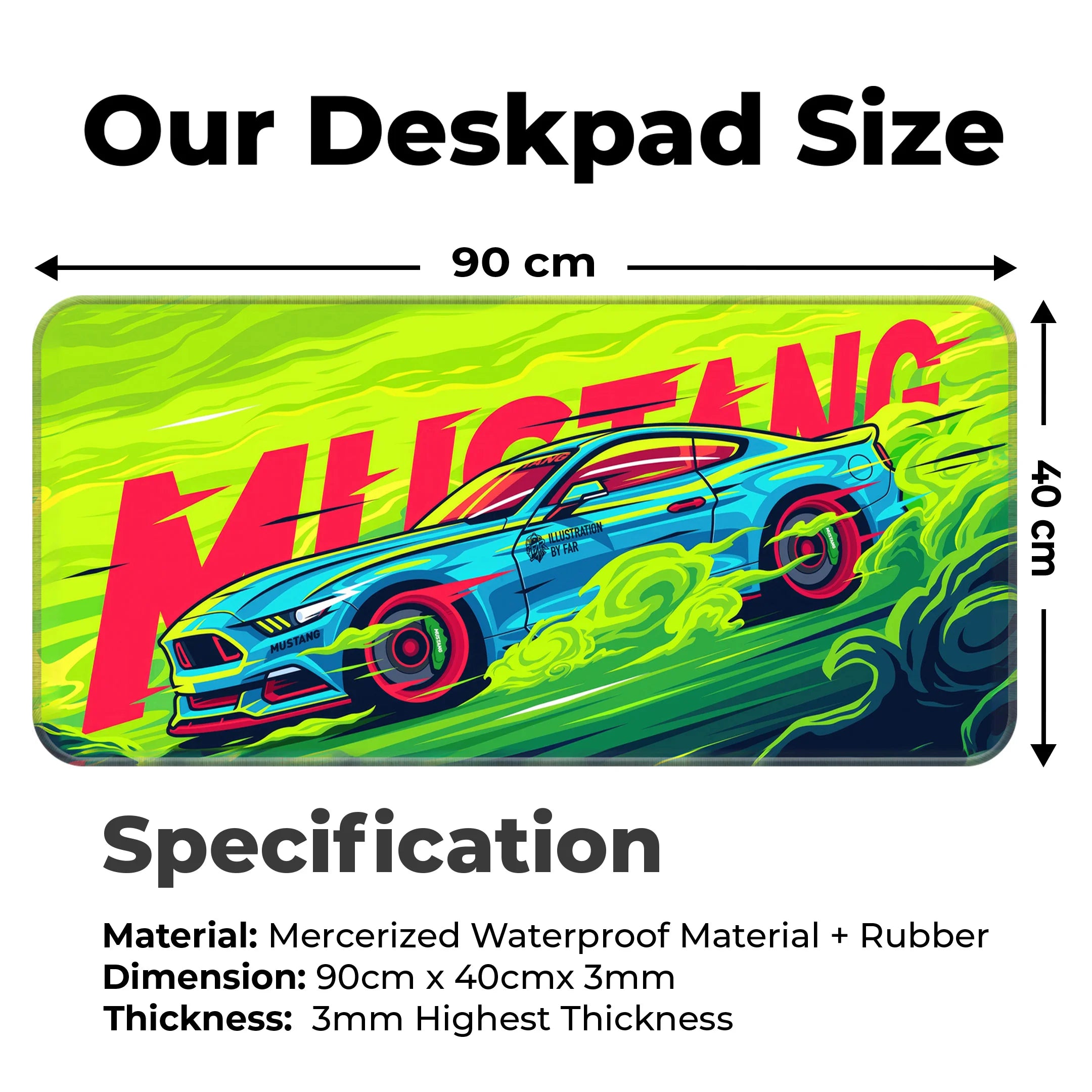 Mustang Deskmat