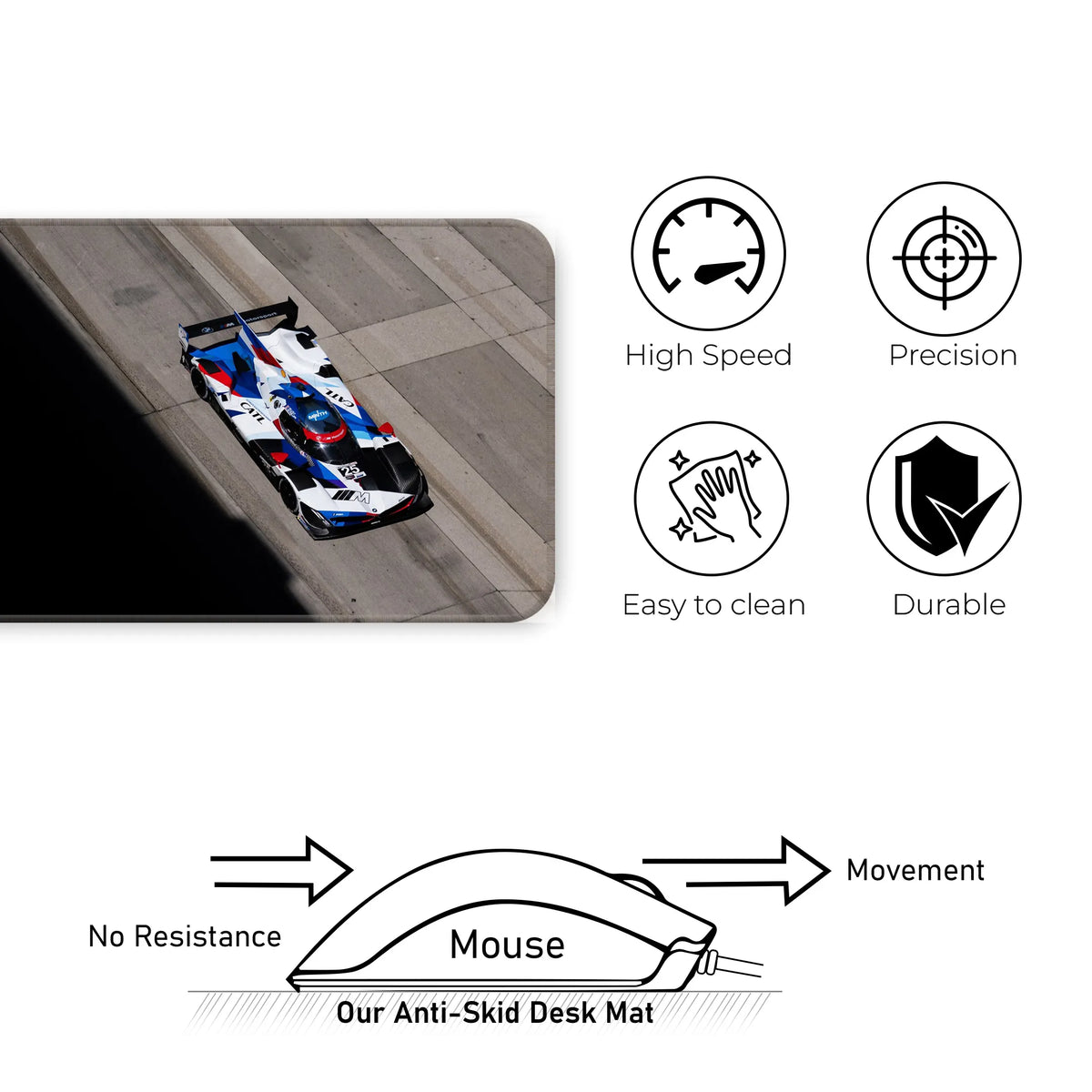 BMW M Hybrid V8 Daytona Prototype Deskmat