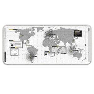 World Map Deskmat