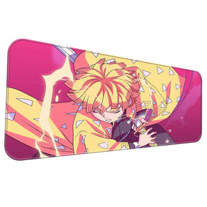 Zenitsu Agatsuma- Demon Slayer Deskmat