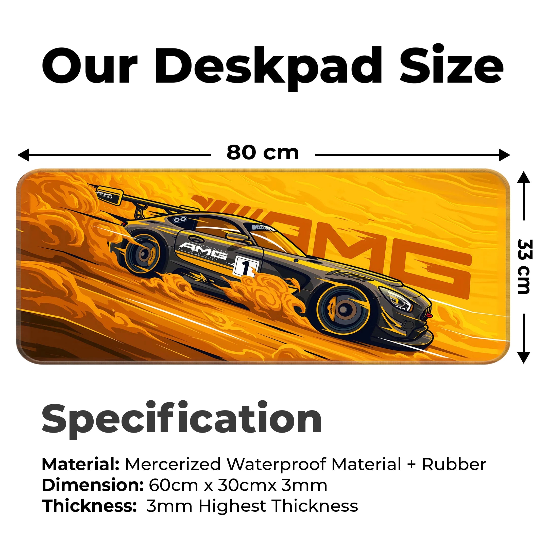 Mercedes-AMG GT Deskmat